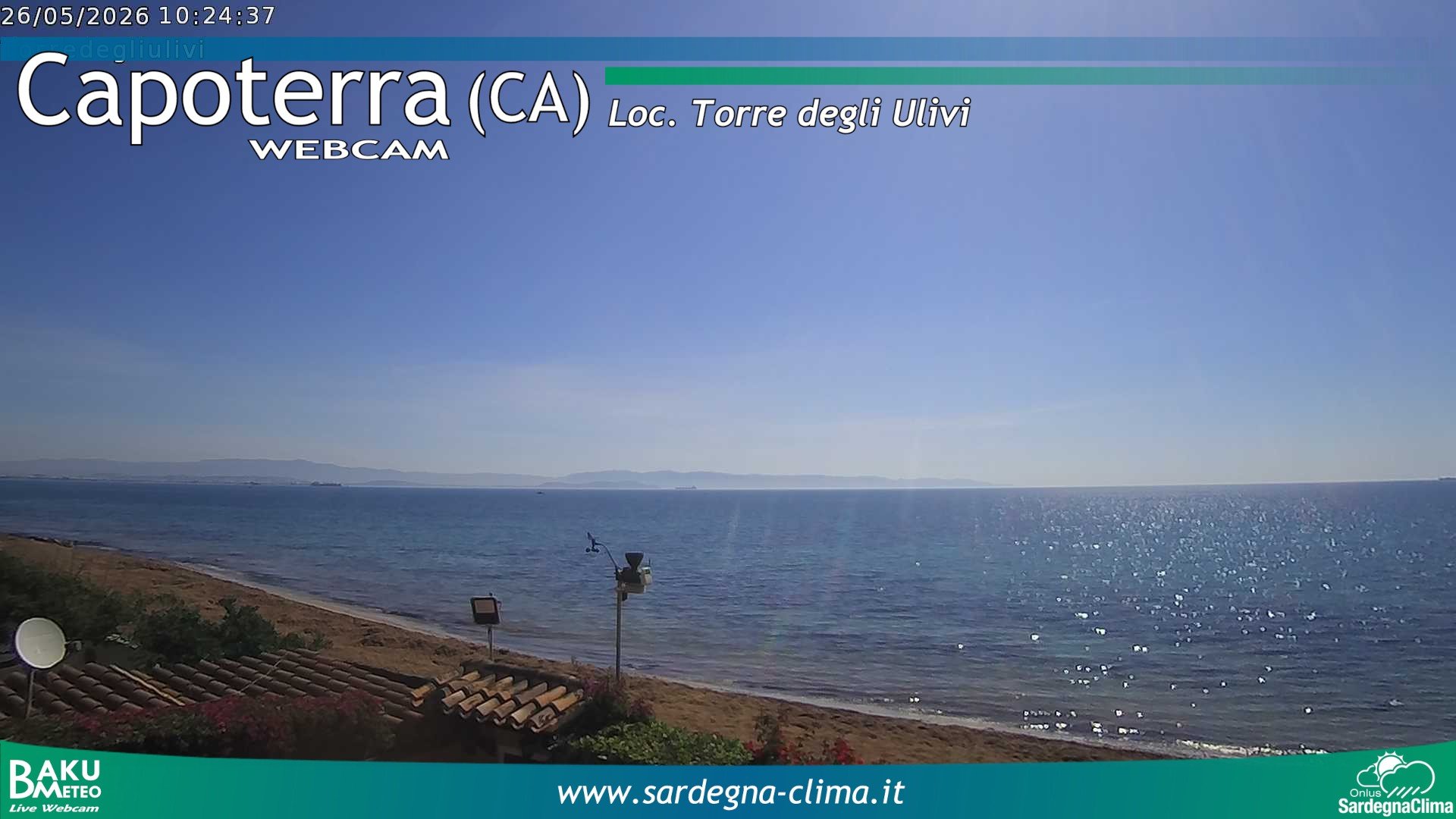 time-lapse frame, Capoeterra Torre degli Ulivi webcam