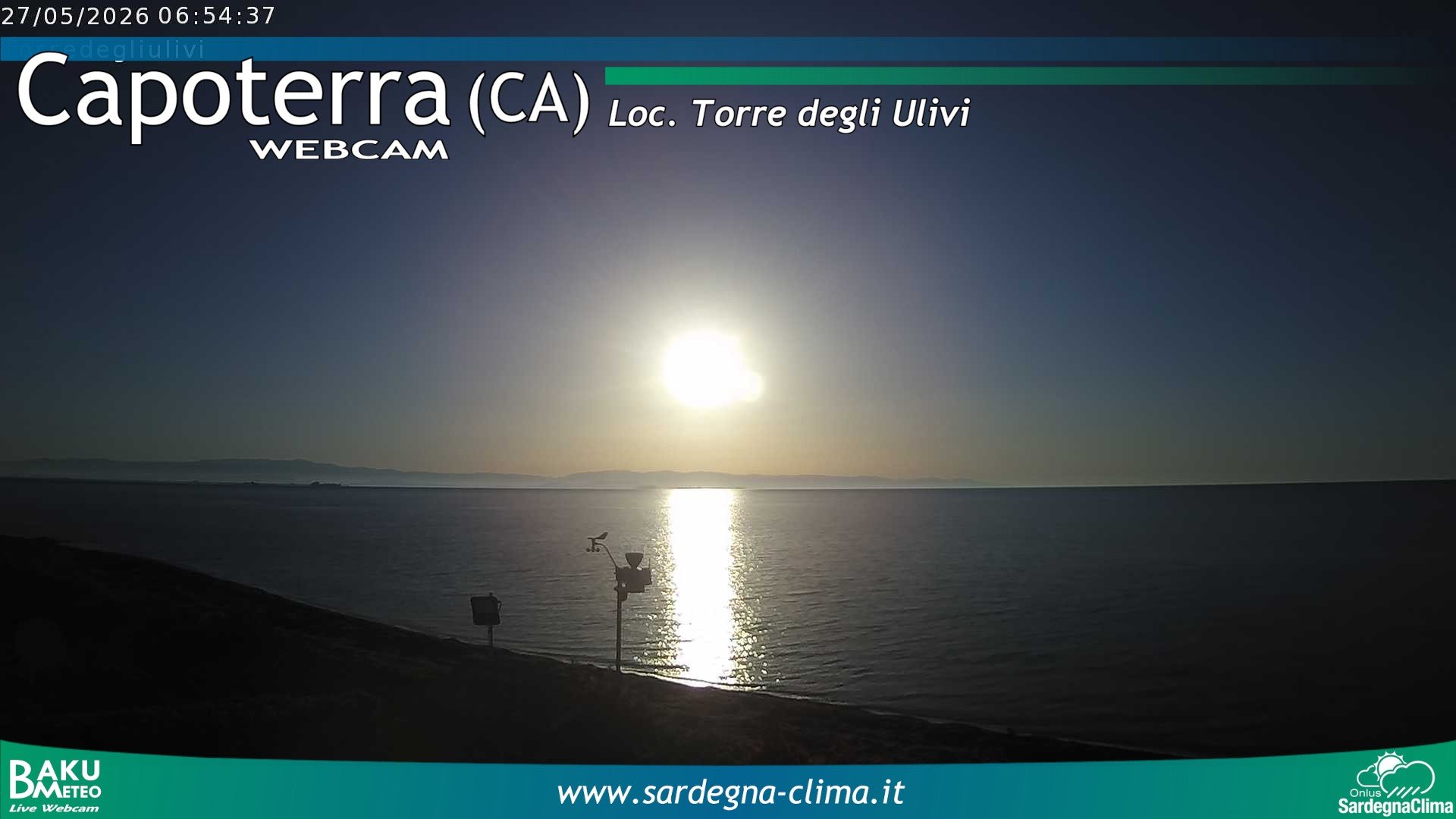 time-lapse frame, Capoeterra Torre degli Ulivi webcam