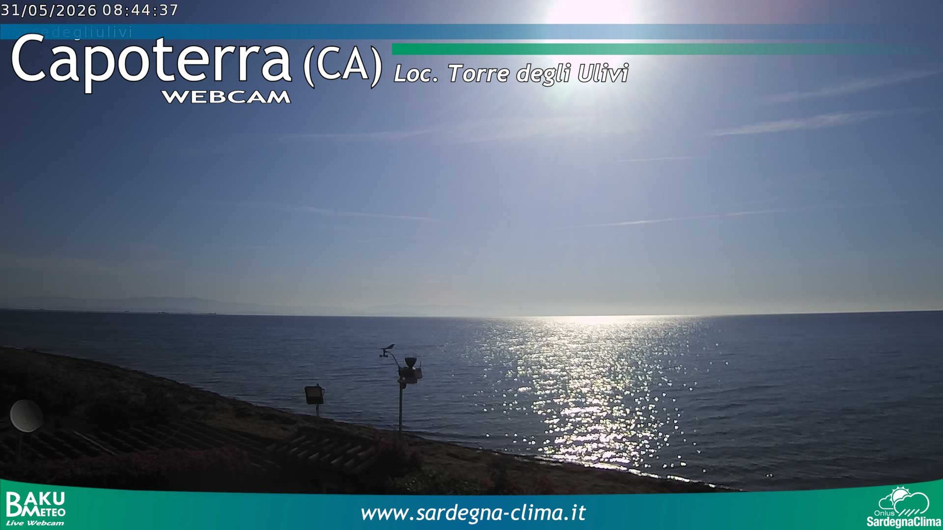 time-lapse frame, Capoeterra Torre degli Ulivi webcam