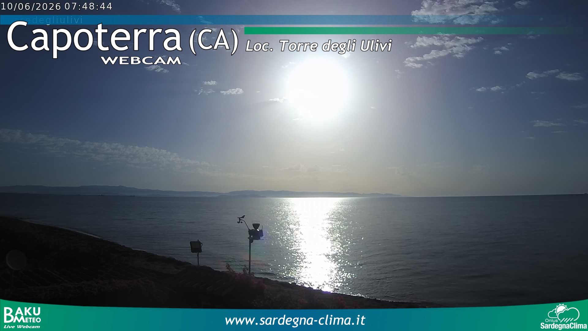 time-lapse frame, Capoeterra Torre degli Ulivi webcam