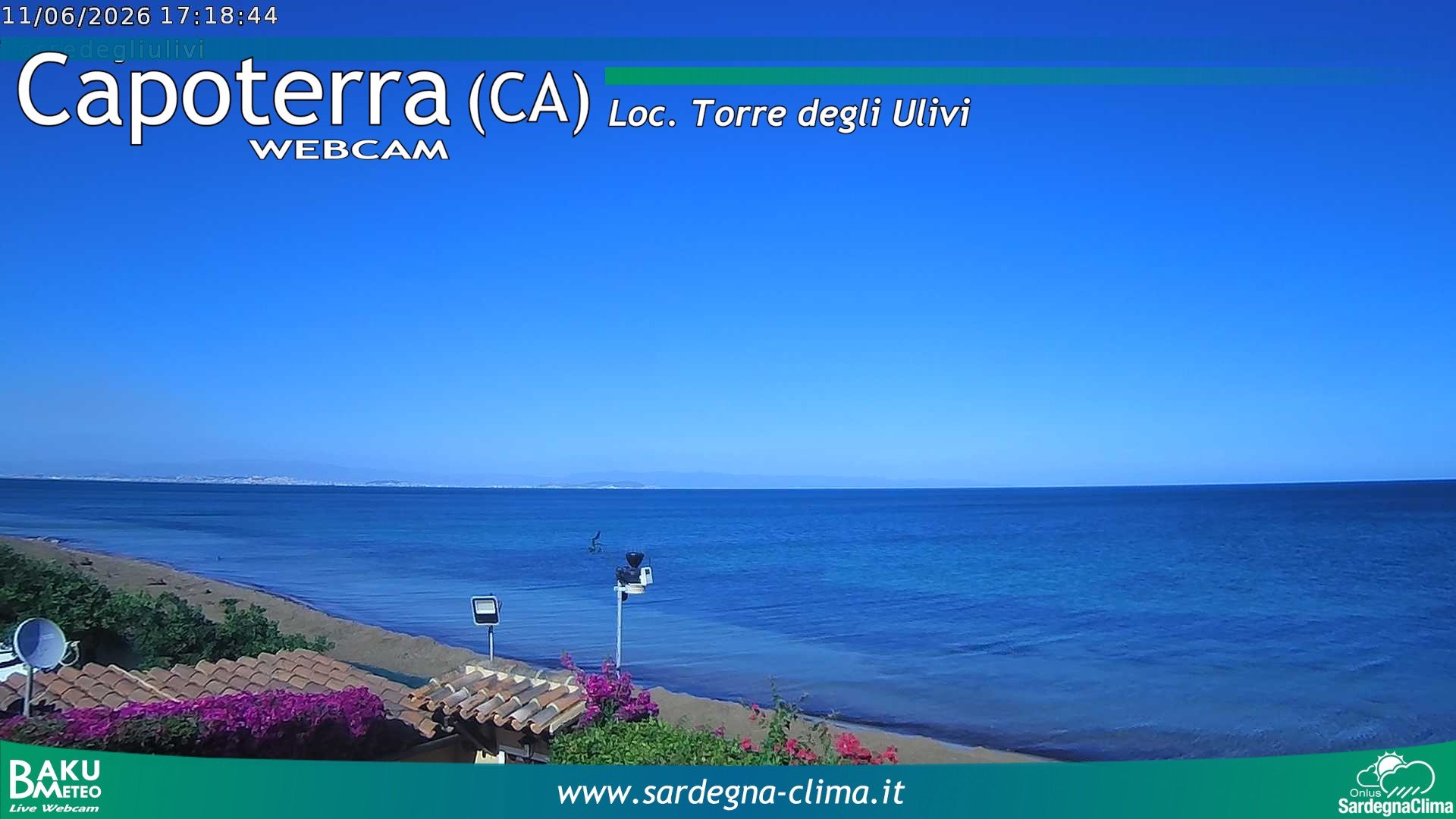 time-lapse frame, Capoeterra Torre degli Ulivi webcam