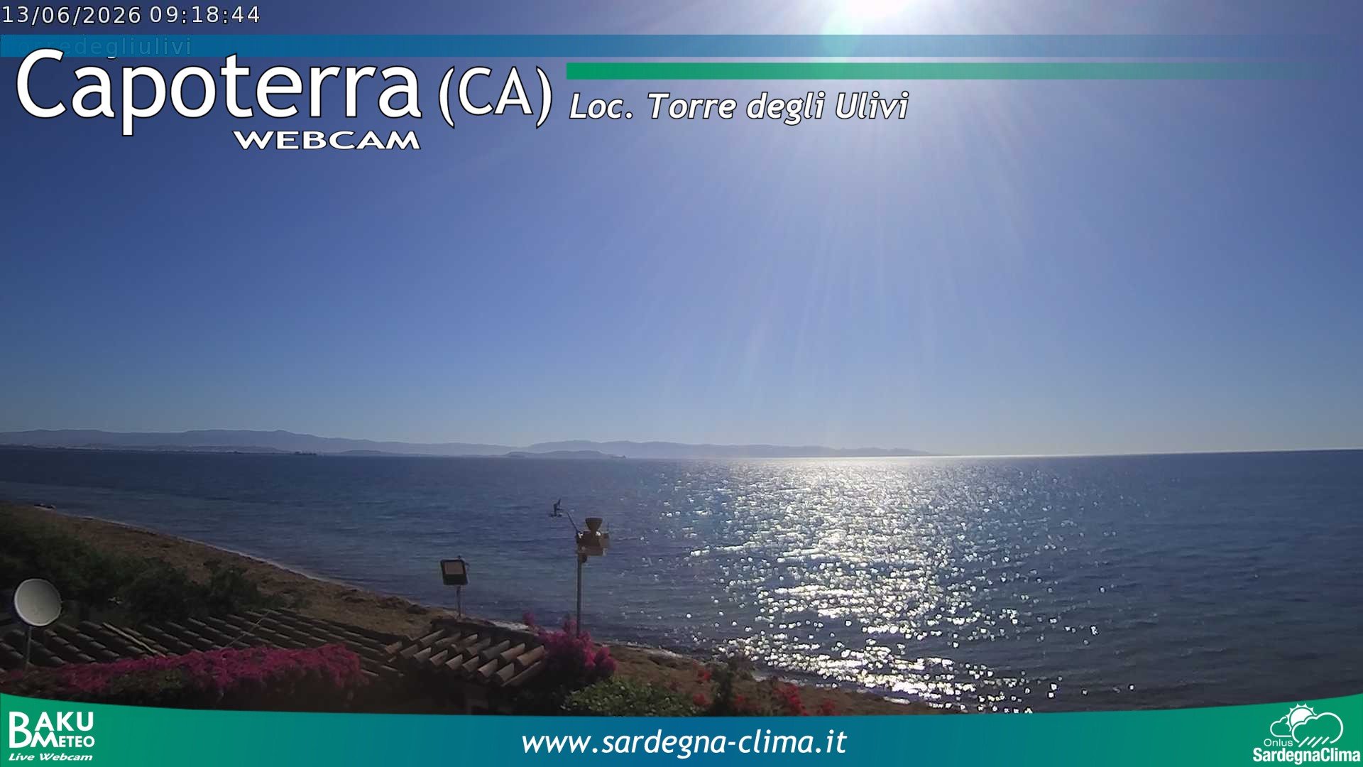 time-lapse frame, Capoeterra Torre degli Ulivi webcam