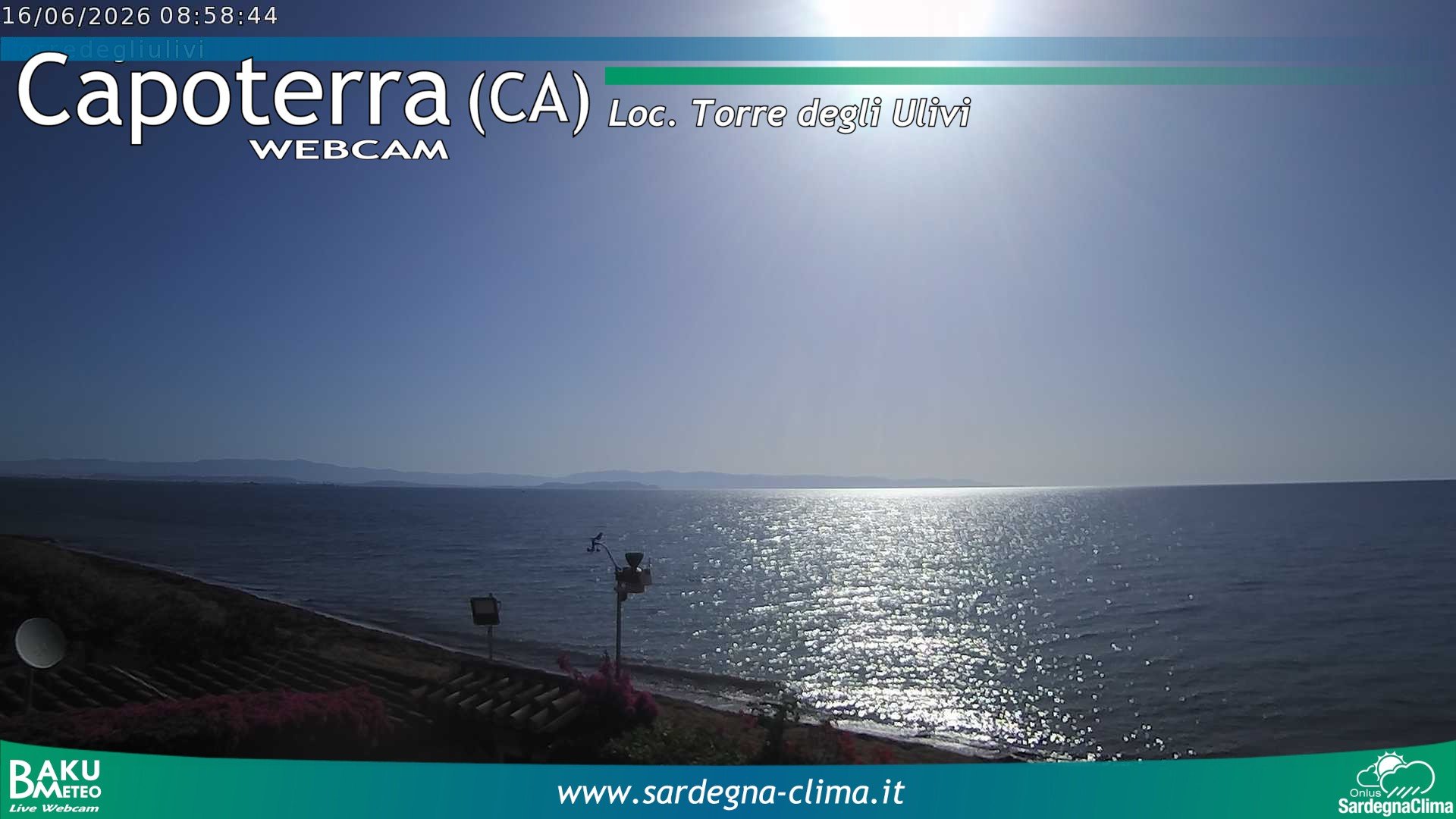 time-lapse frame, Capoeterra Torre degli Ulivi webcam