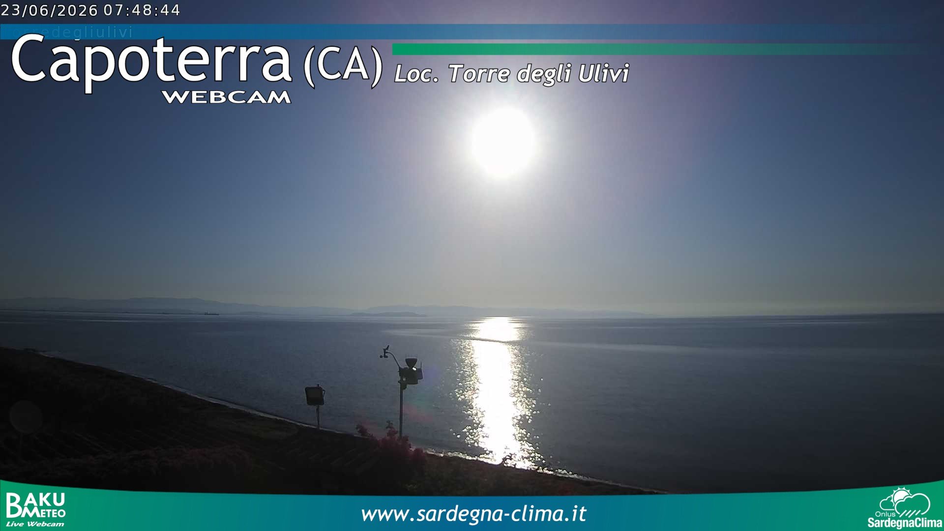 time-lapse frame, Capoeterra Torre degli Ulivi webcam