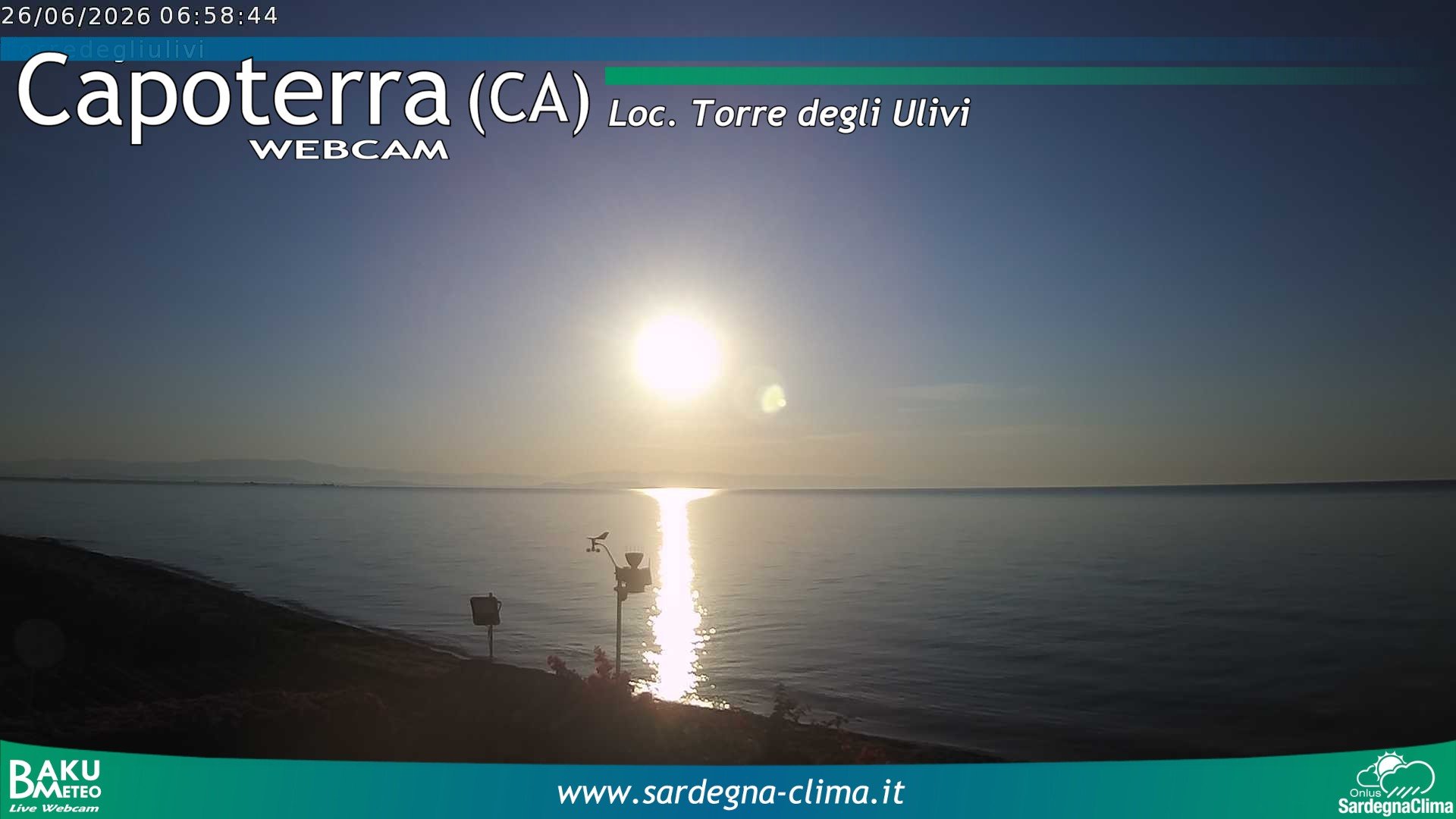 time-lapse frame, Capoeterra Torre degli Ulivi webcam