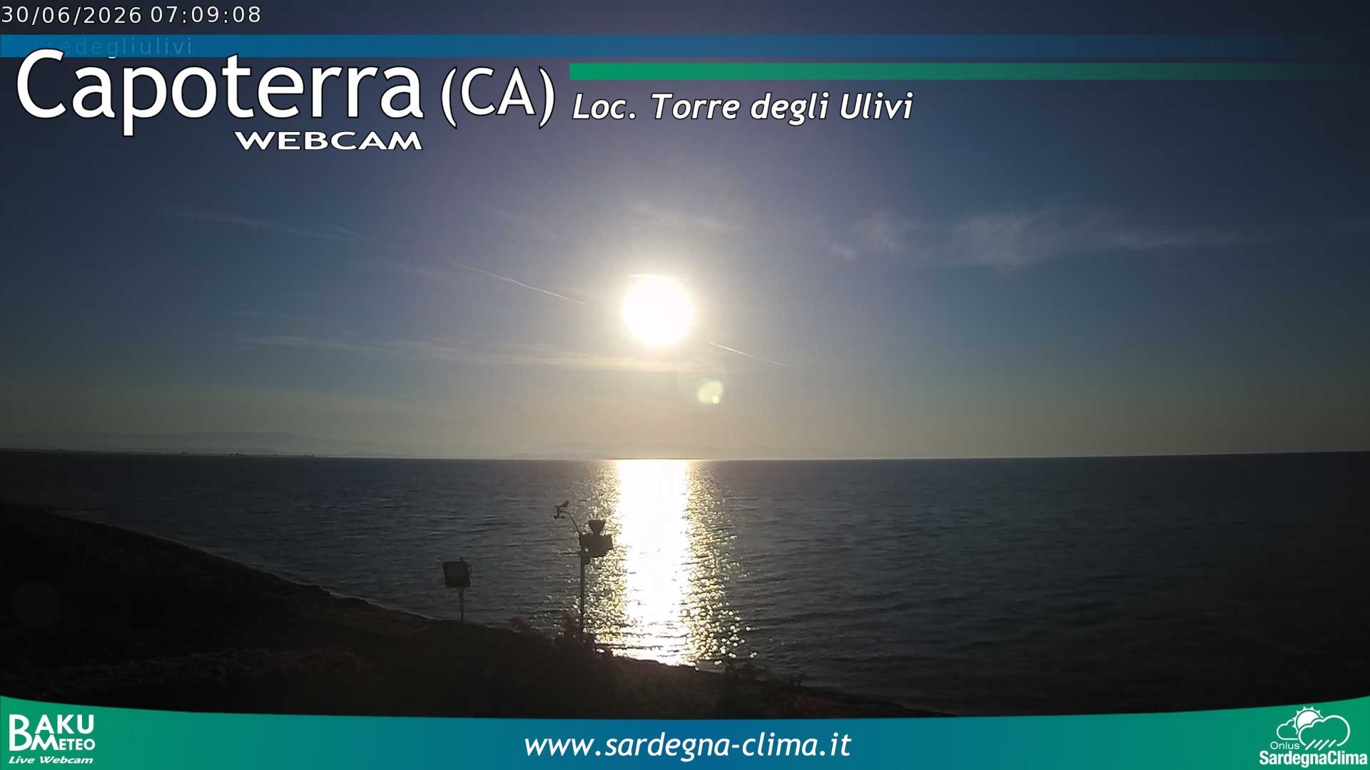 time-lapse frame, Capoeterra Torre degli Ulivi webcam