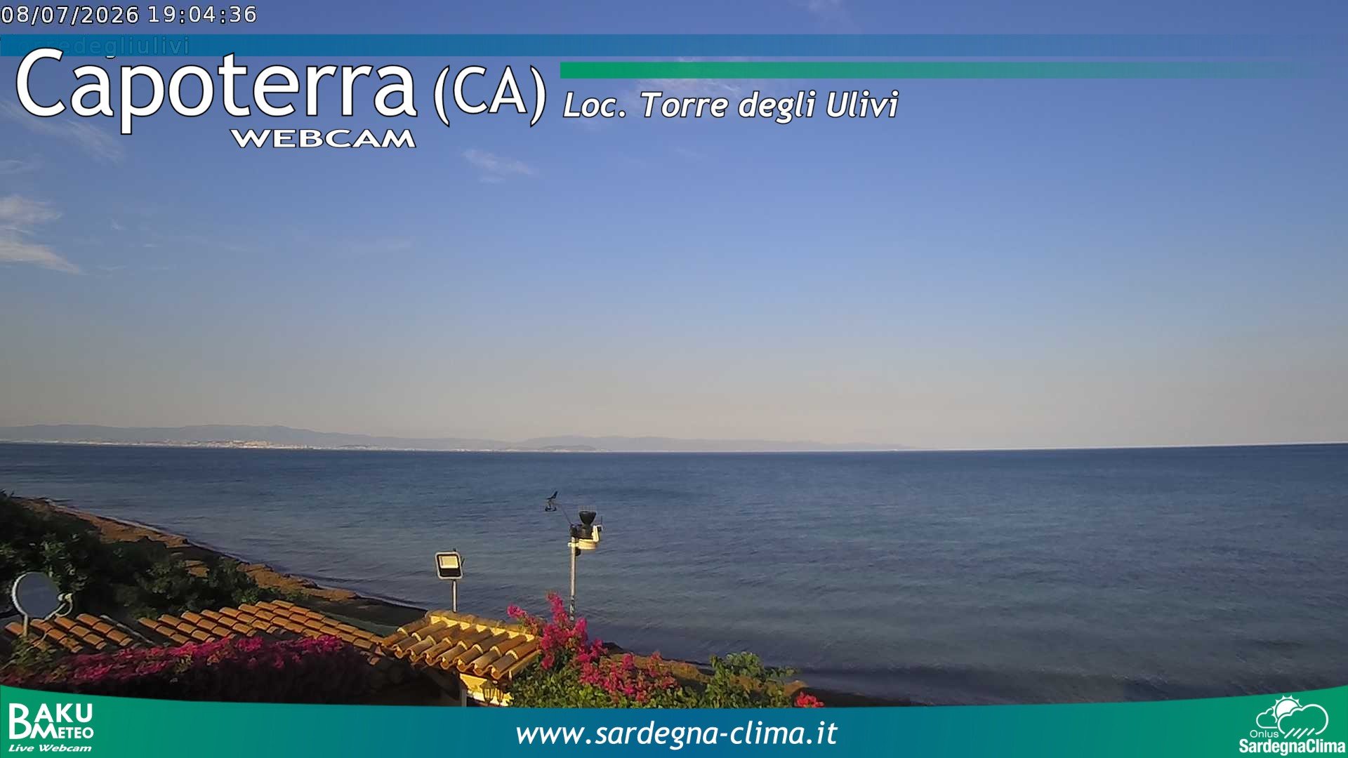 time-lapse frame, Capoeterra Torre degli Ulivi webcam