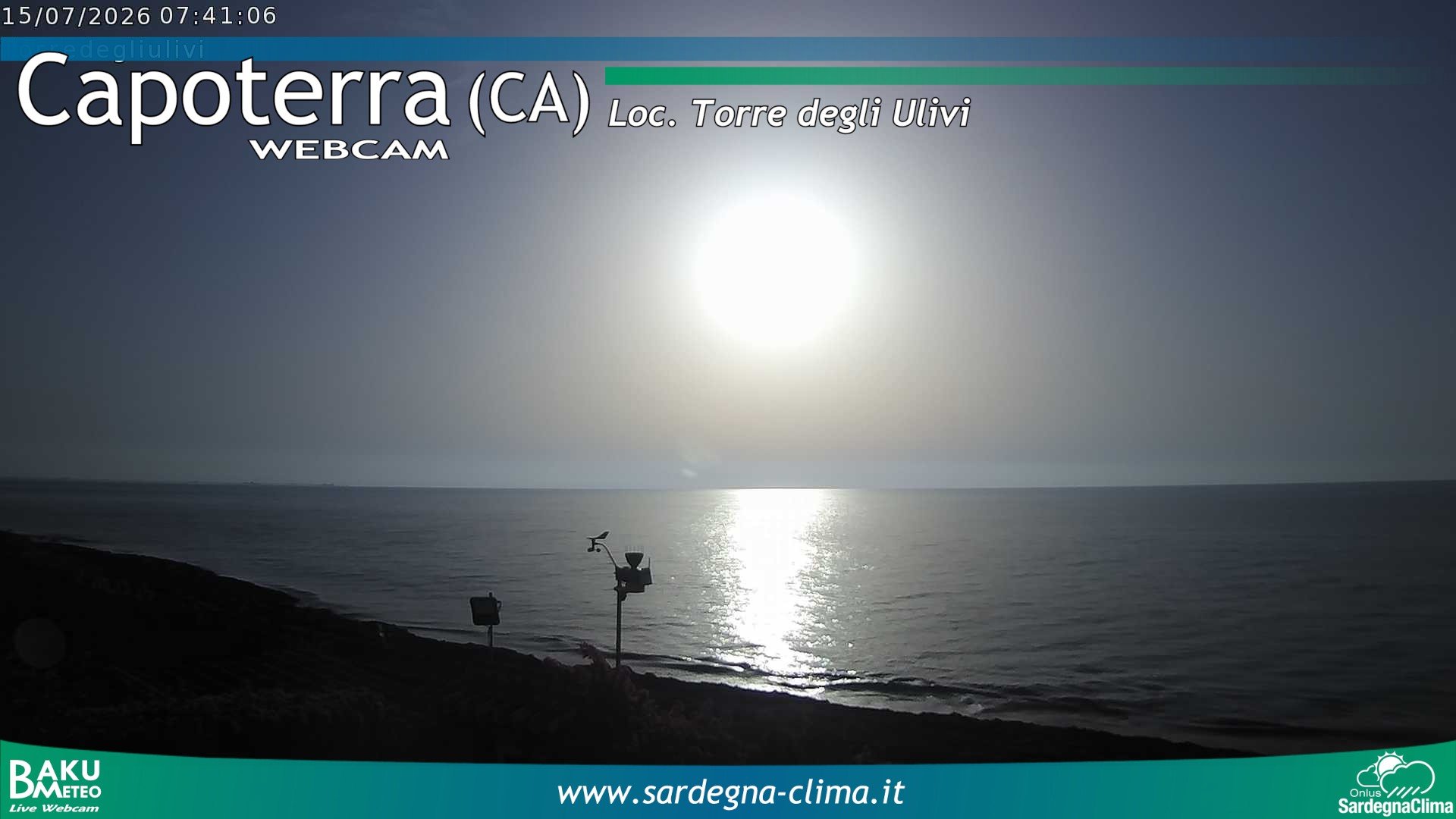 time-lapse frame, Capoeterra Torre degli Ulivi webcam