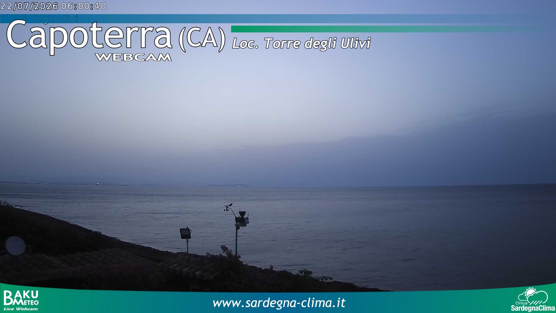 time-lapse frame, Capoeterra Torre degli Ulivi webcam