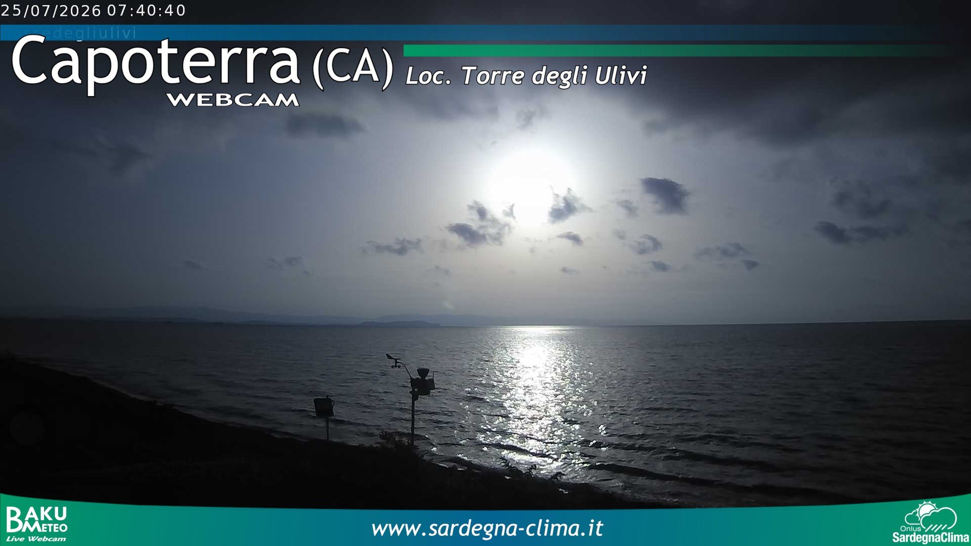 time-lapse frame, Capoeterra Torre degli Ulivi webcam