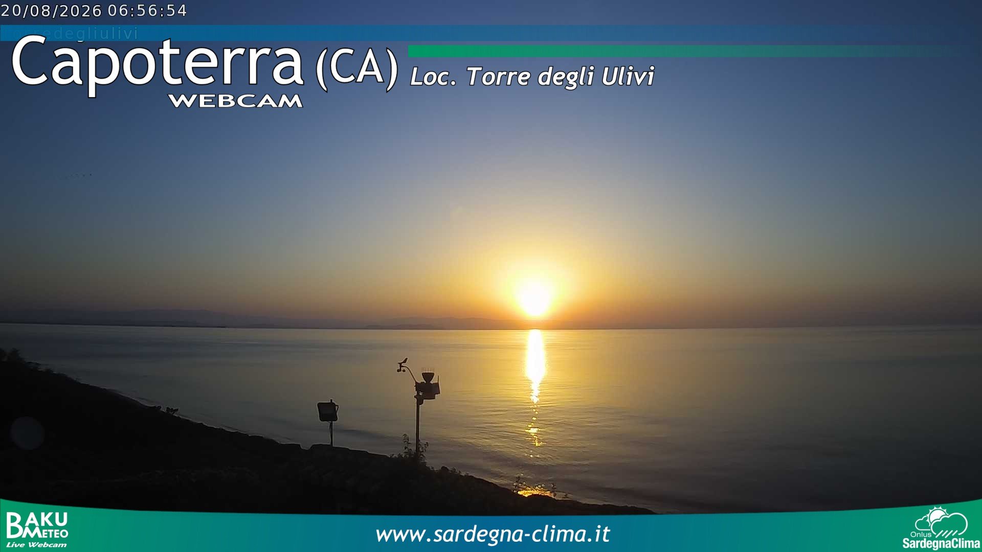 time-lapse frame, Capoeterra Torre degli Ulivi webcam