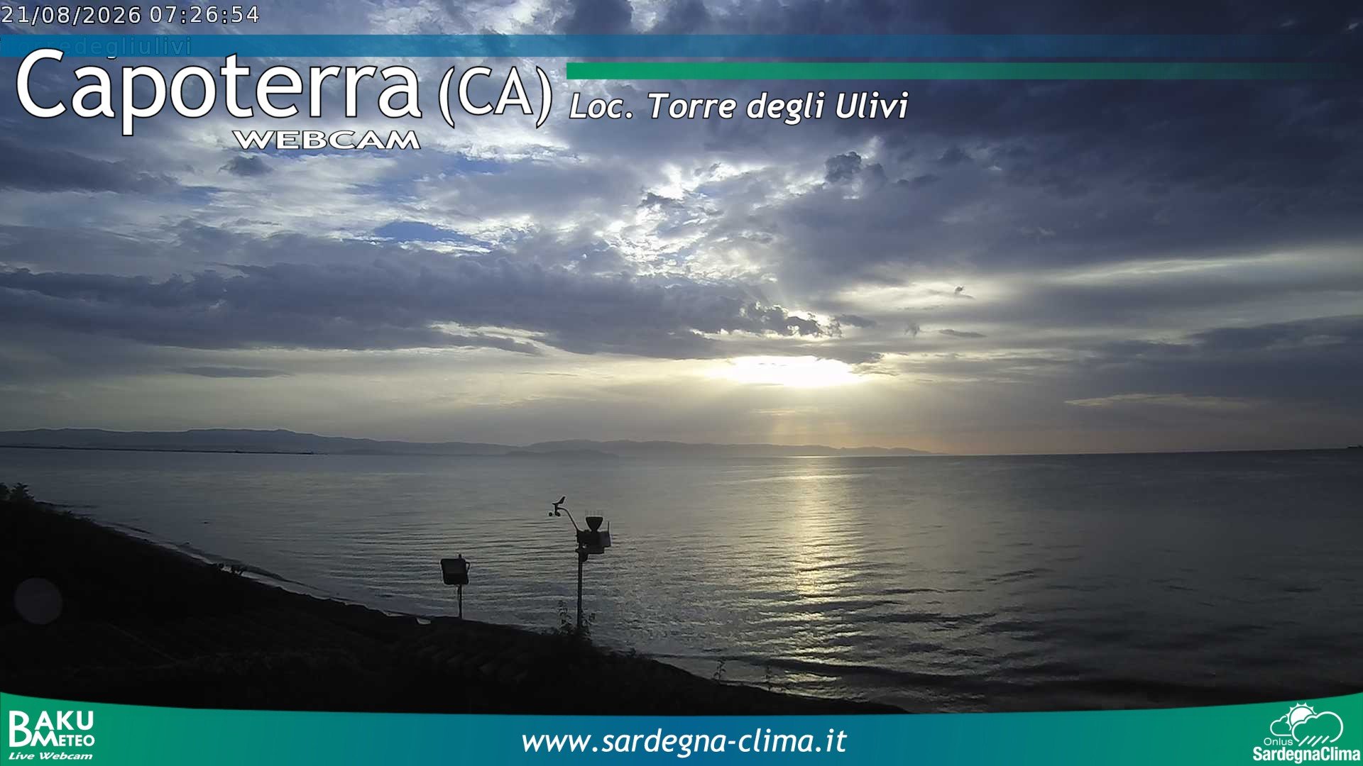 time-lapse frame, Capoeterra Torre degli Ulivi webcam