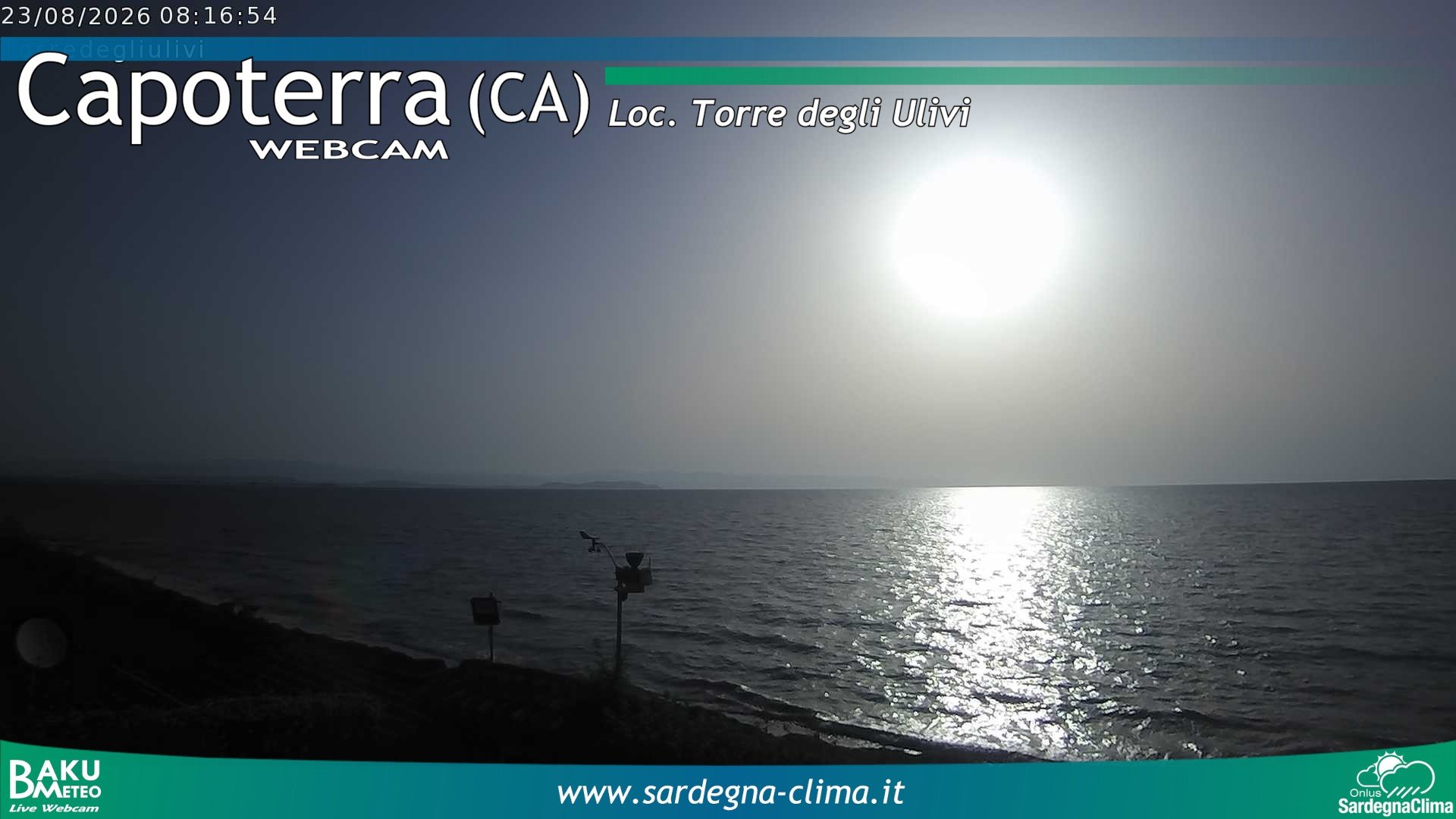 time-lapse frame, Capoeterra Torre degli Ulivi webcam