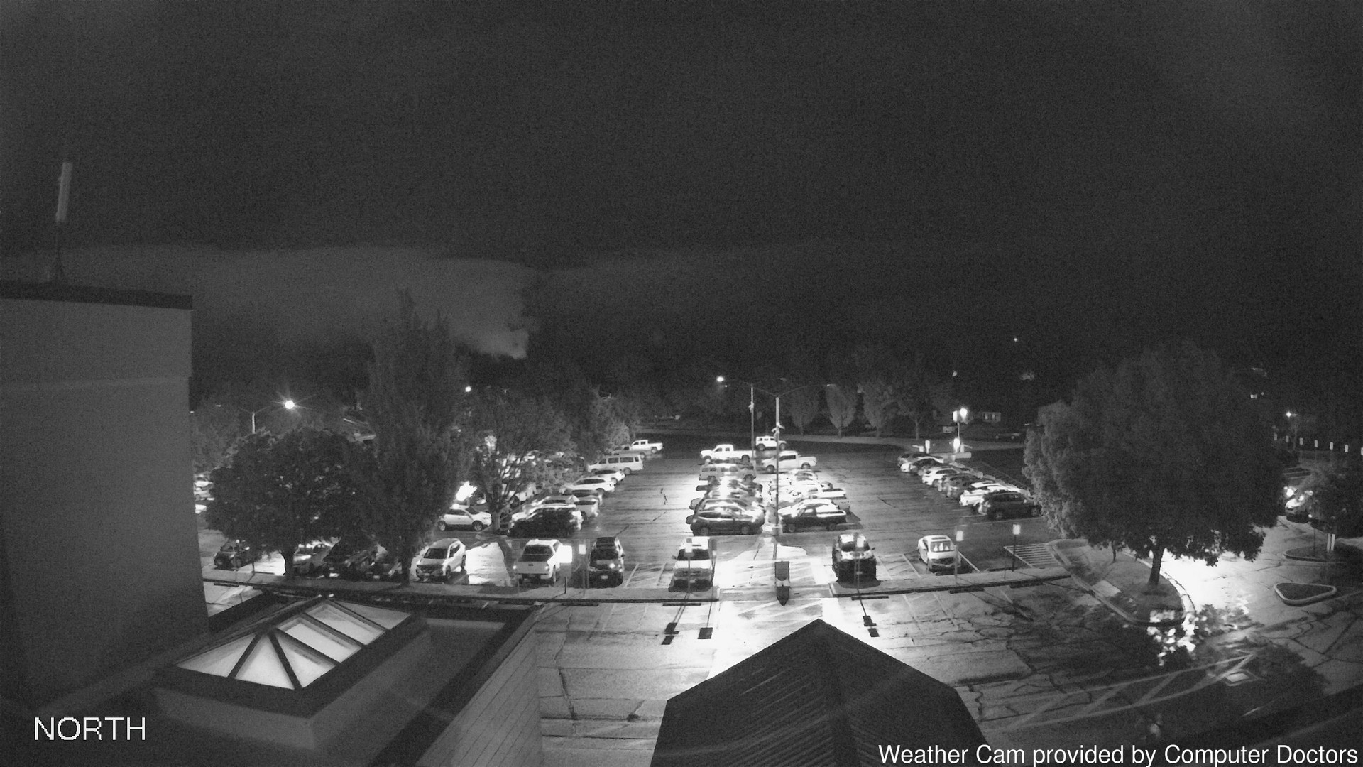 time-lapse frame, North webcam
