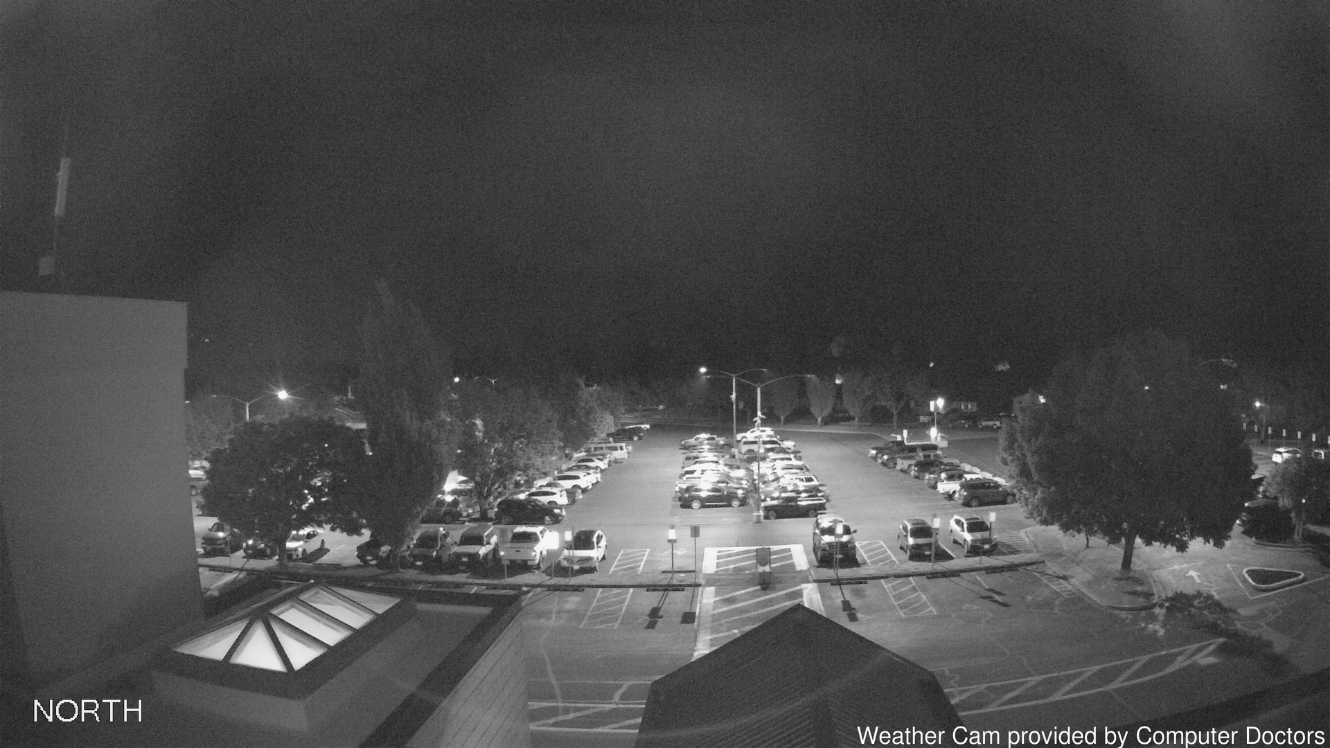 time-lapse frame, North webcam