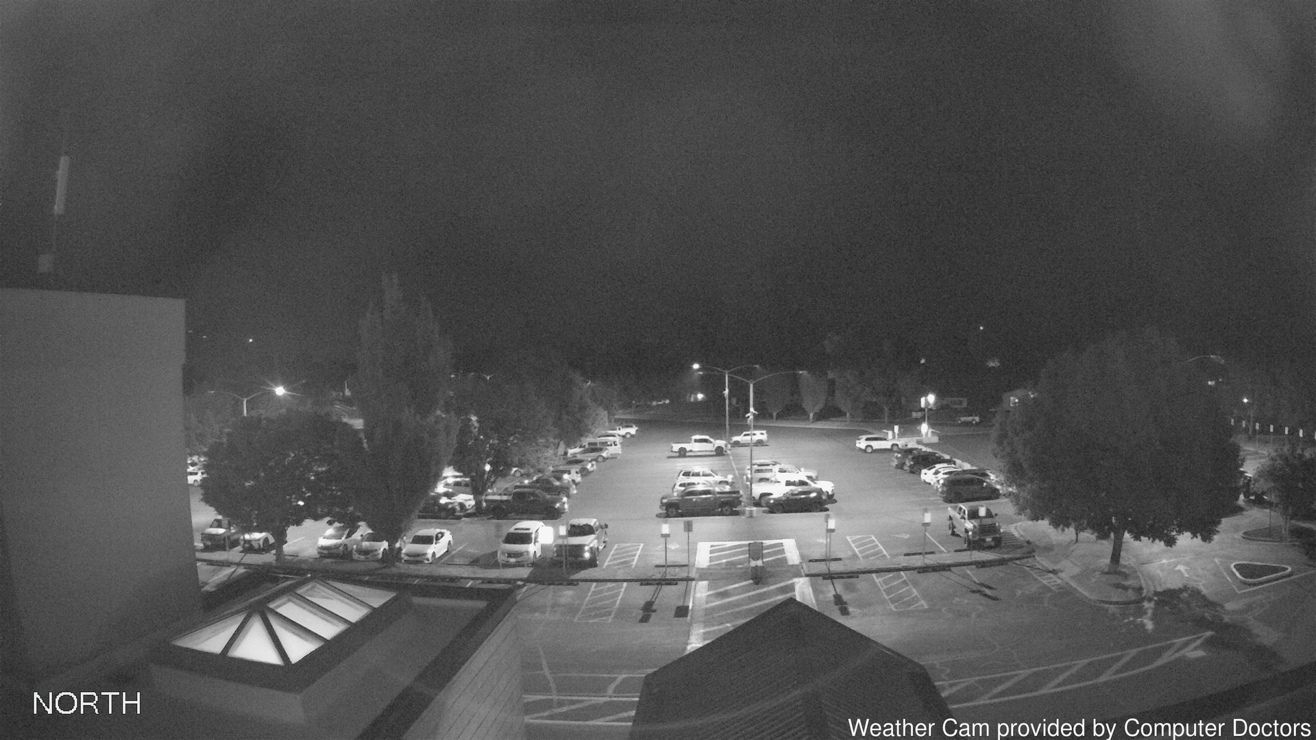 time-lapse frame, North webcam