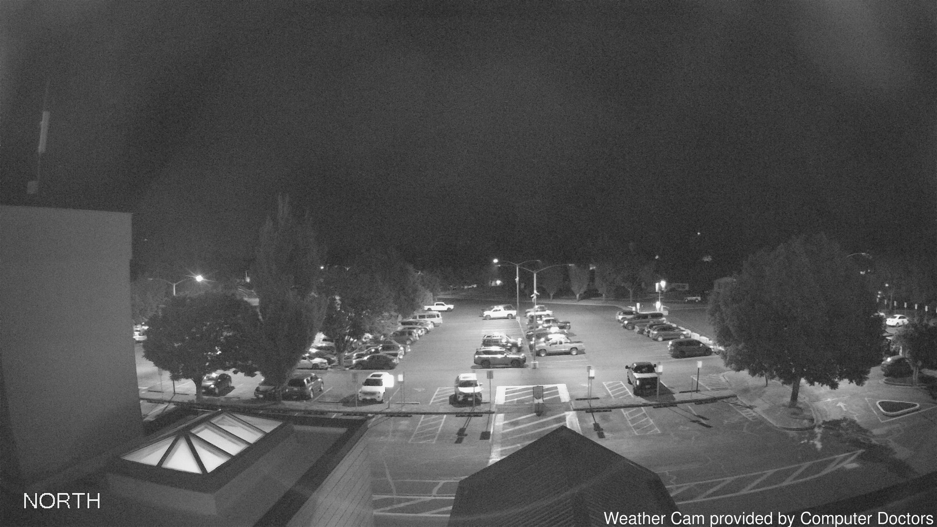 time-lapse frame, North webcam