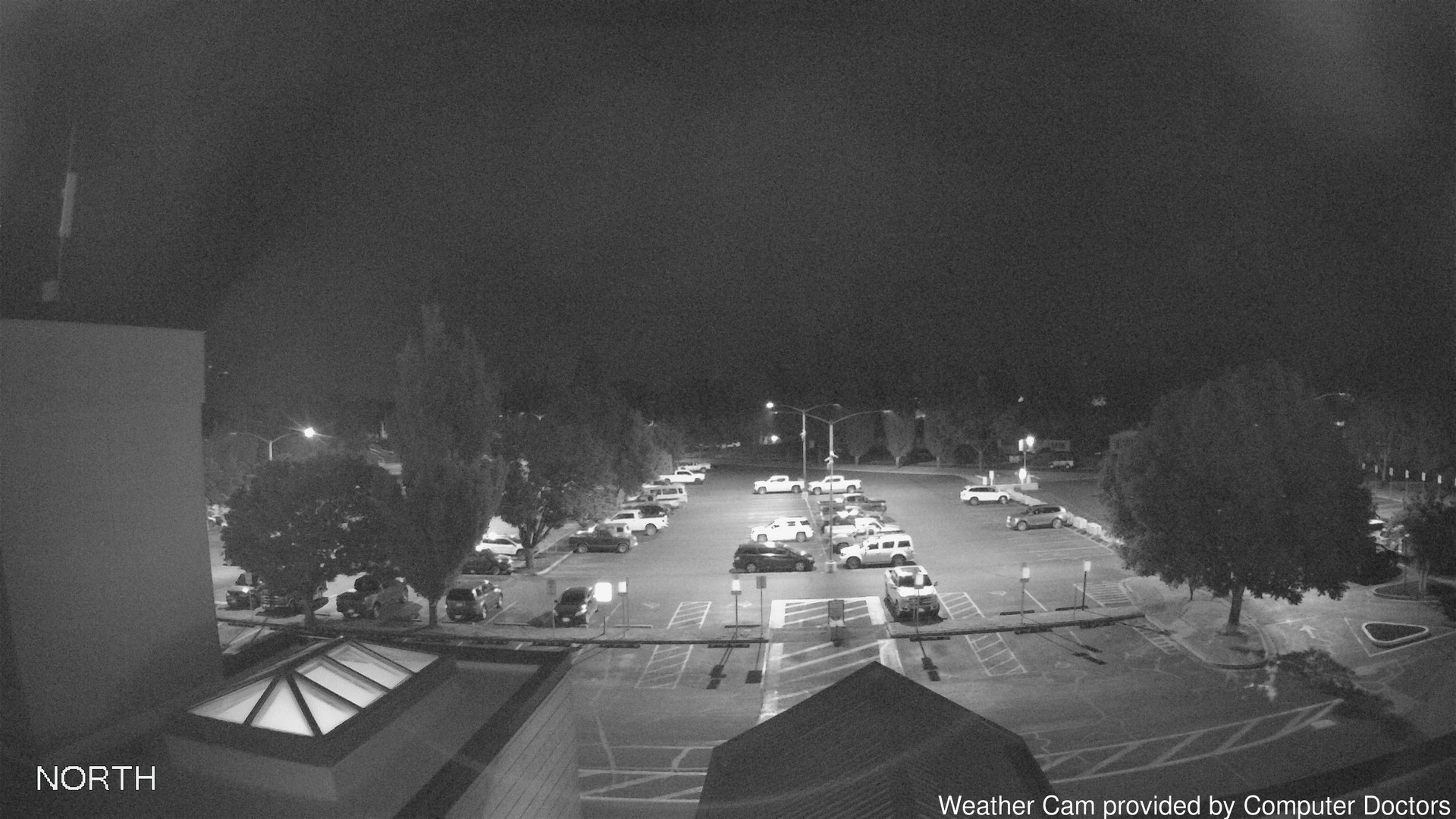 time-lapse frame, North webcam