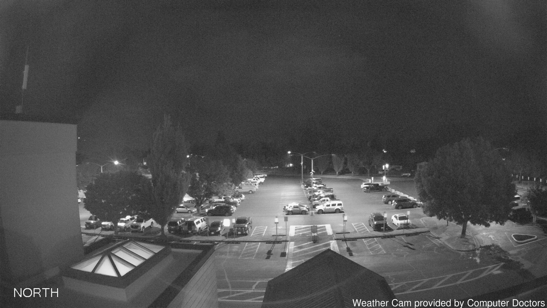 time-lapse frame, North webcam