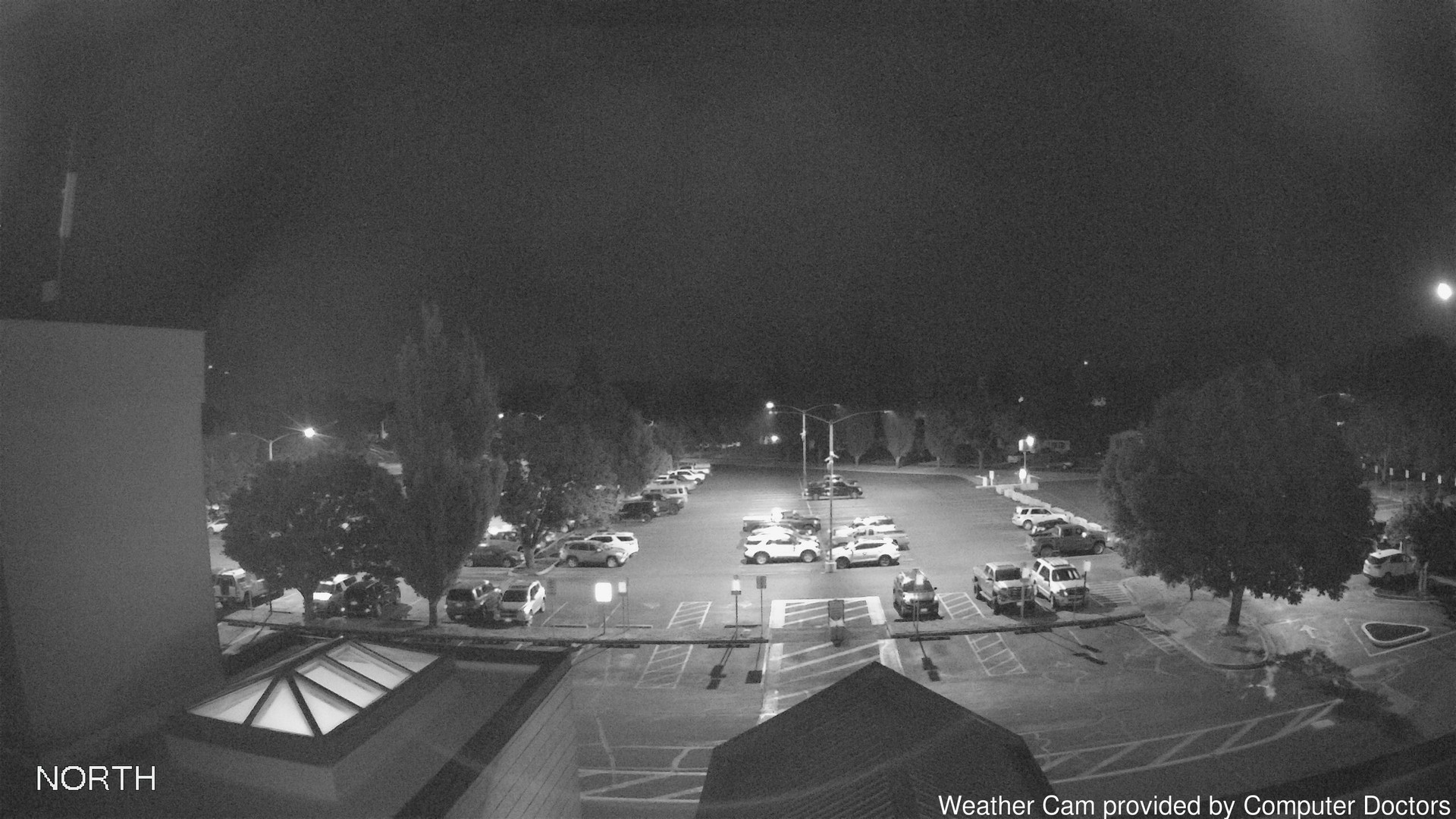 time-lapse frame, North webcam