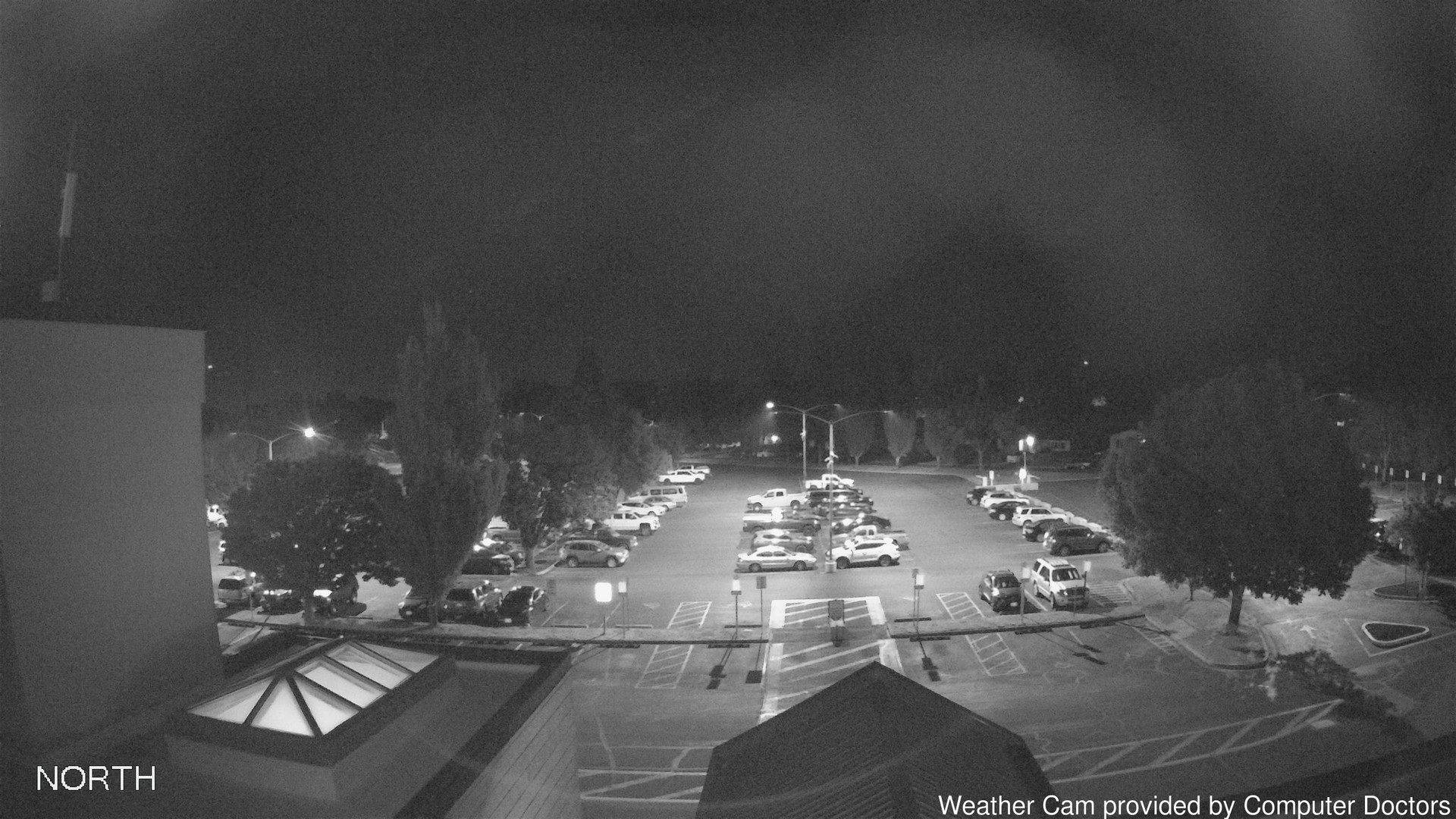 time-lapse frame, North webcam