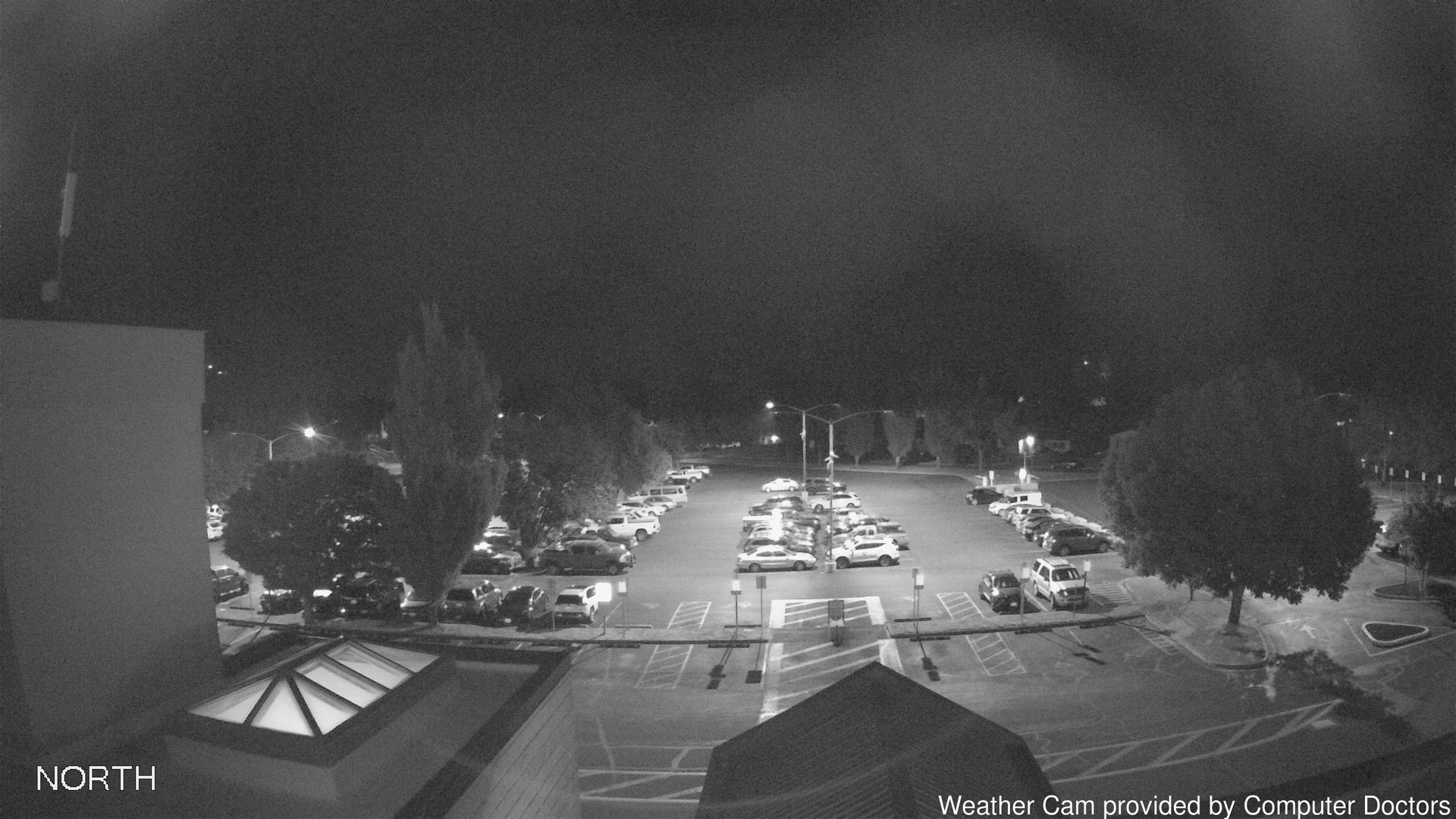 time-lapse frame, North webcam