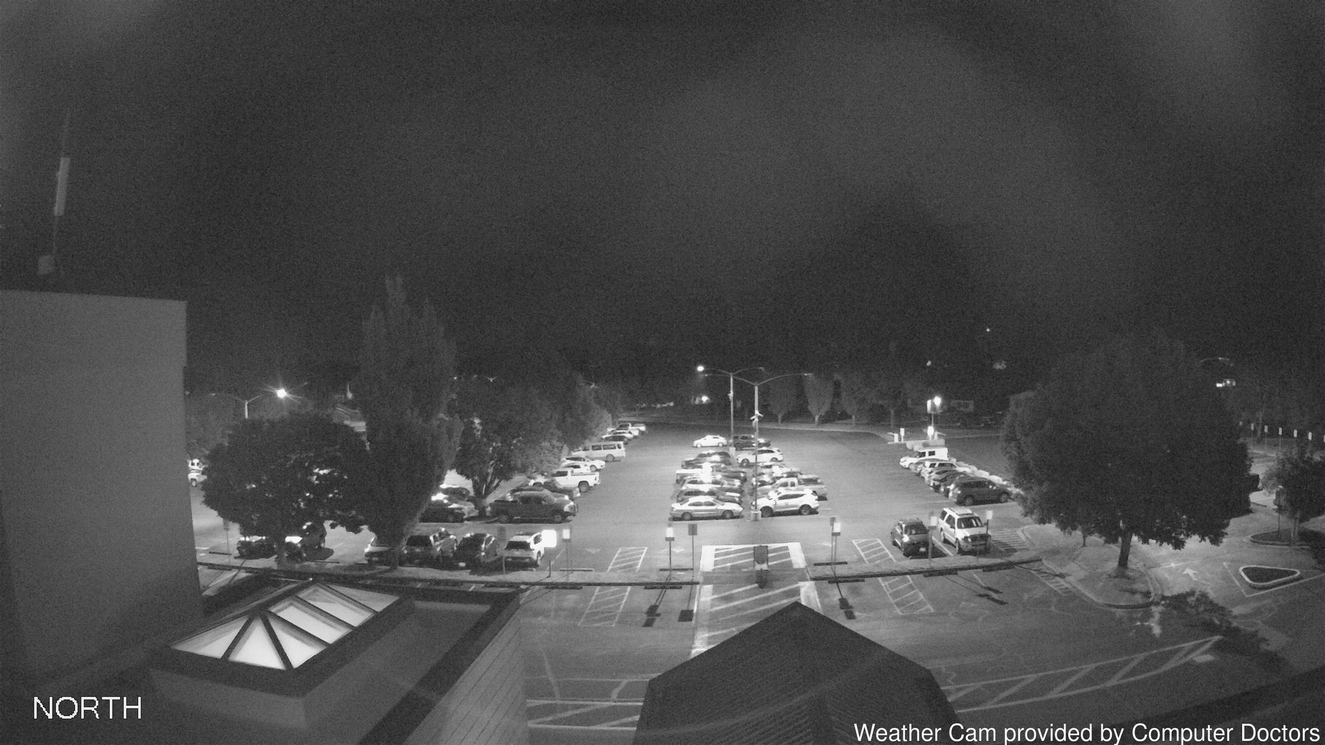 time-lapse frame, North webcam
