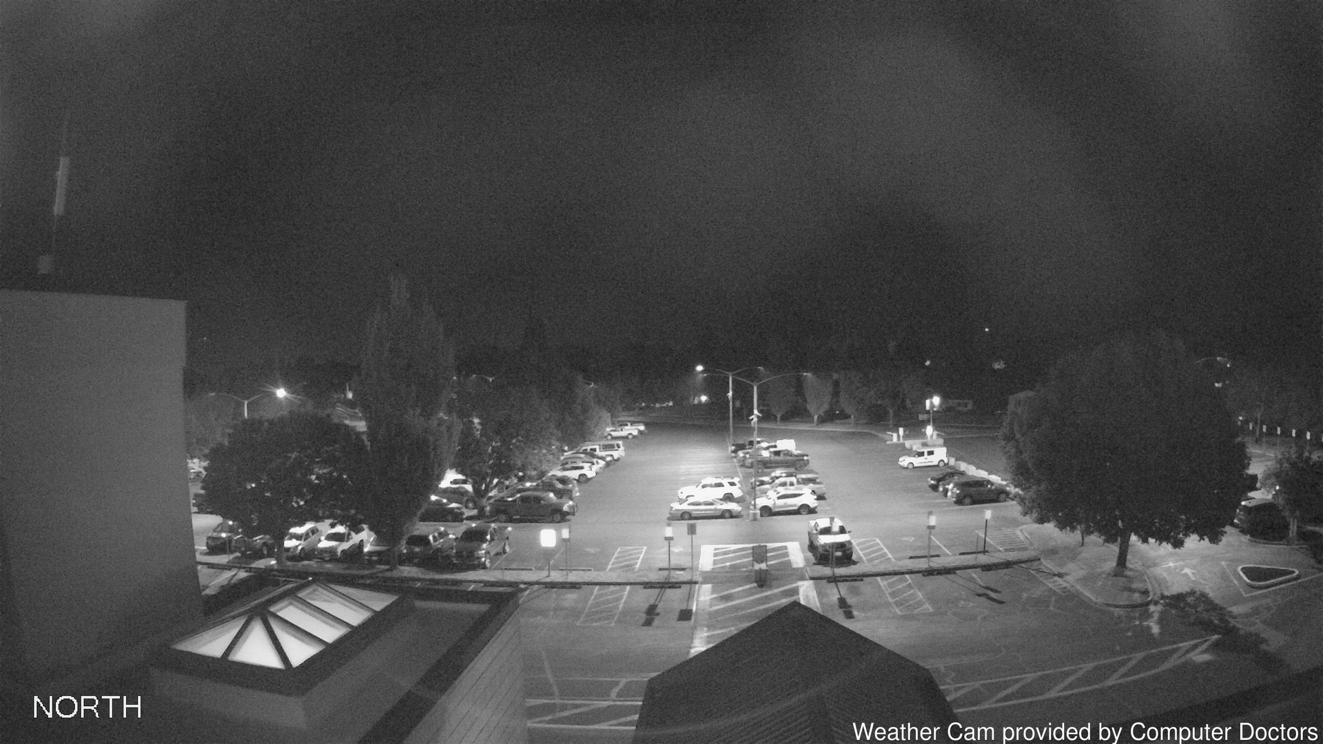 time-lapse frame, North webcam
