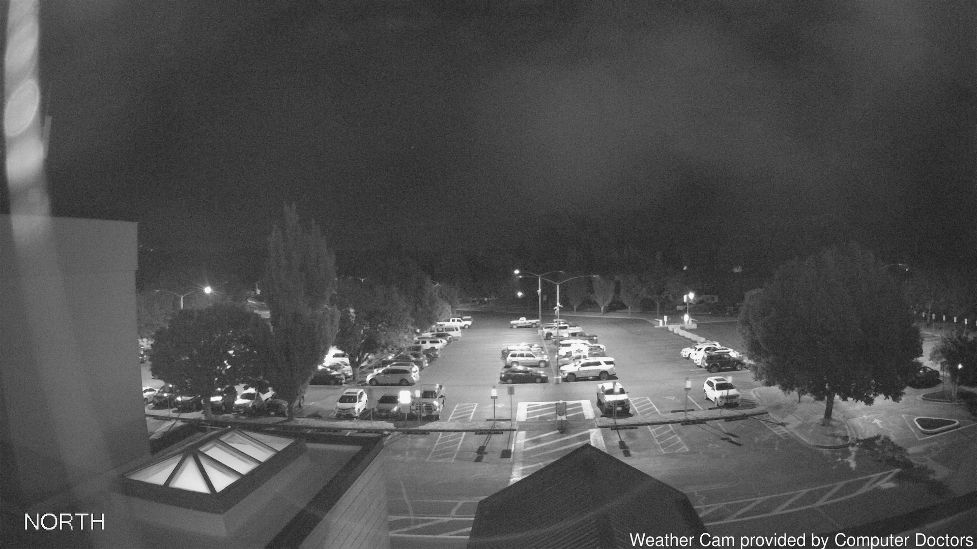 time-lapse frame, North webcam