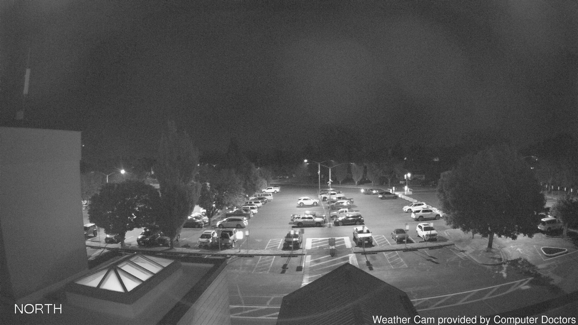 time-lapse frame, North webcam