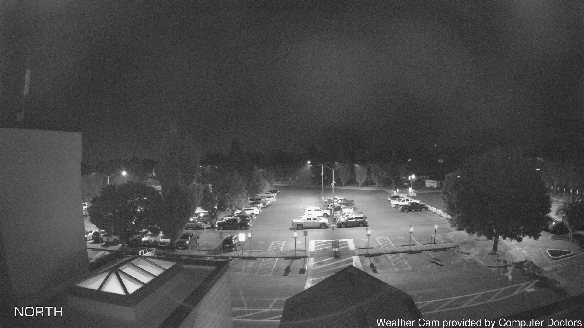 time-lapse frame, North webcam