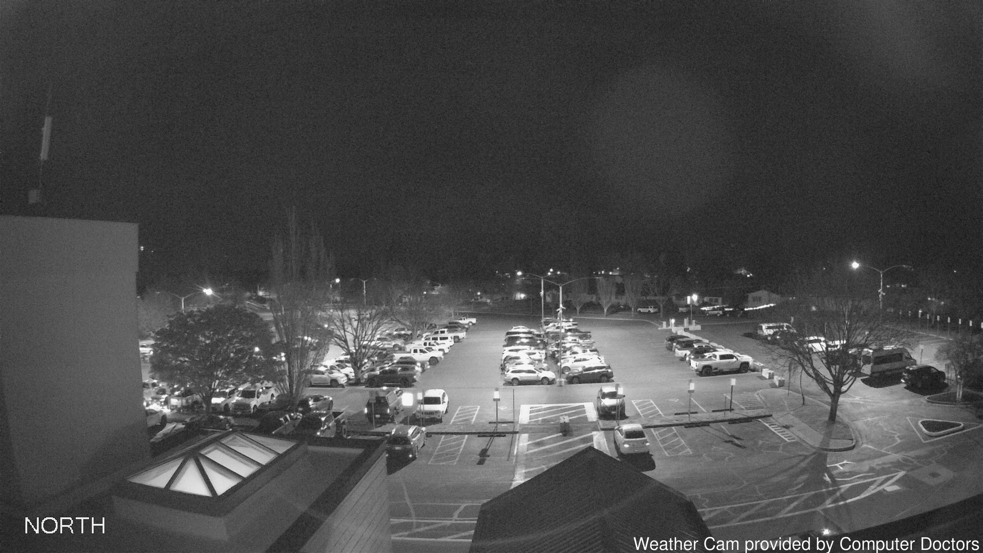time-lapse frame, North webcam