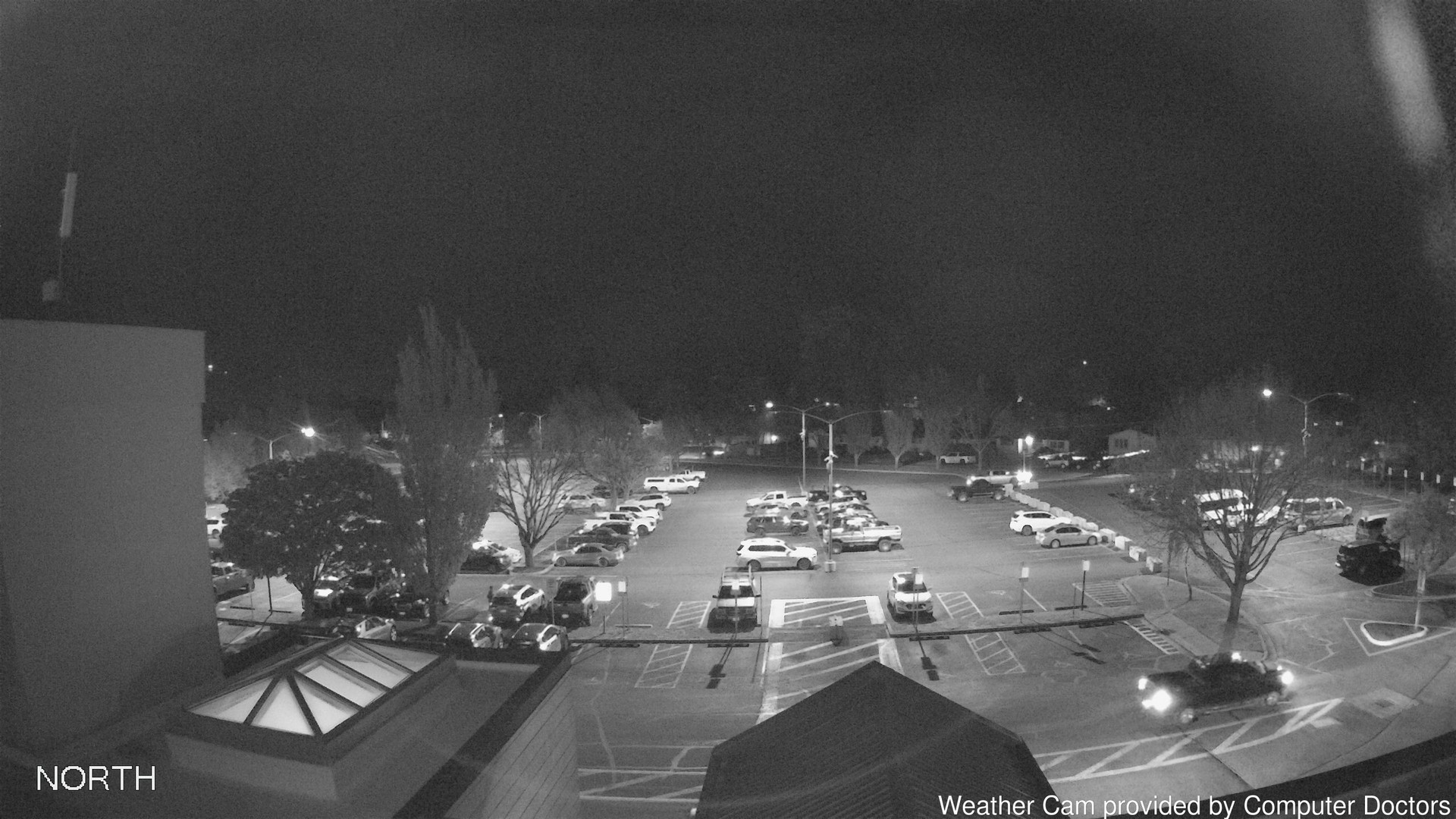time-lapse frame, North webcam