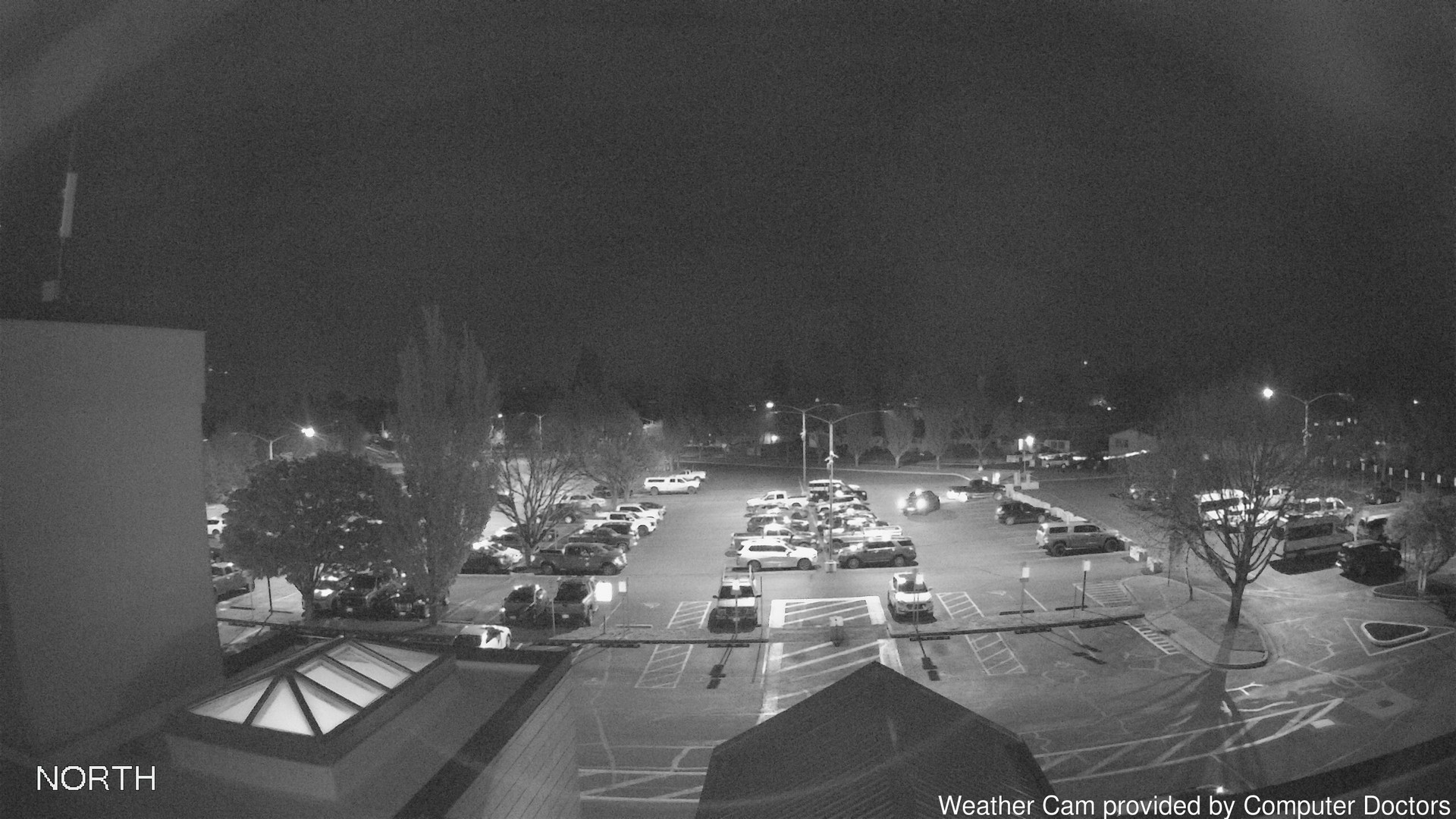 time-lapse frame, North webcam