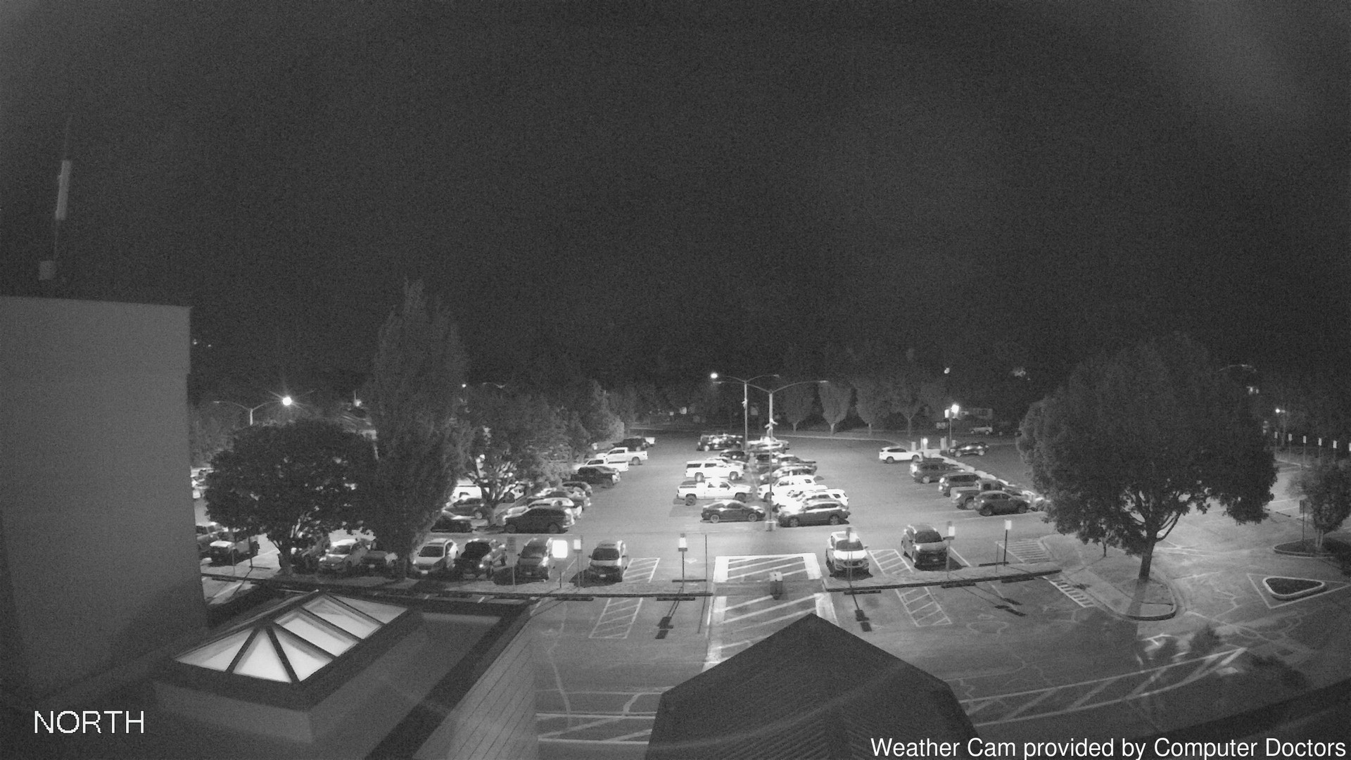 time-lapse frame, North webcam