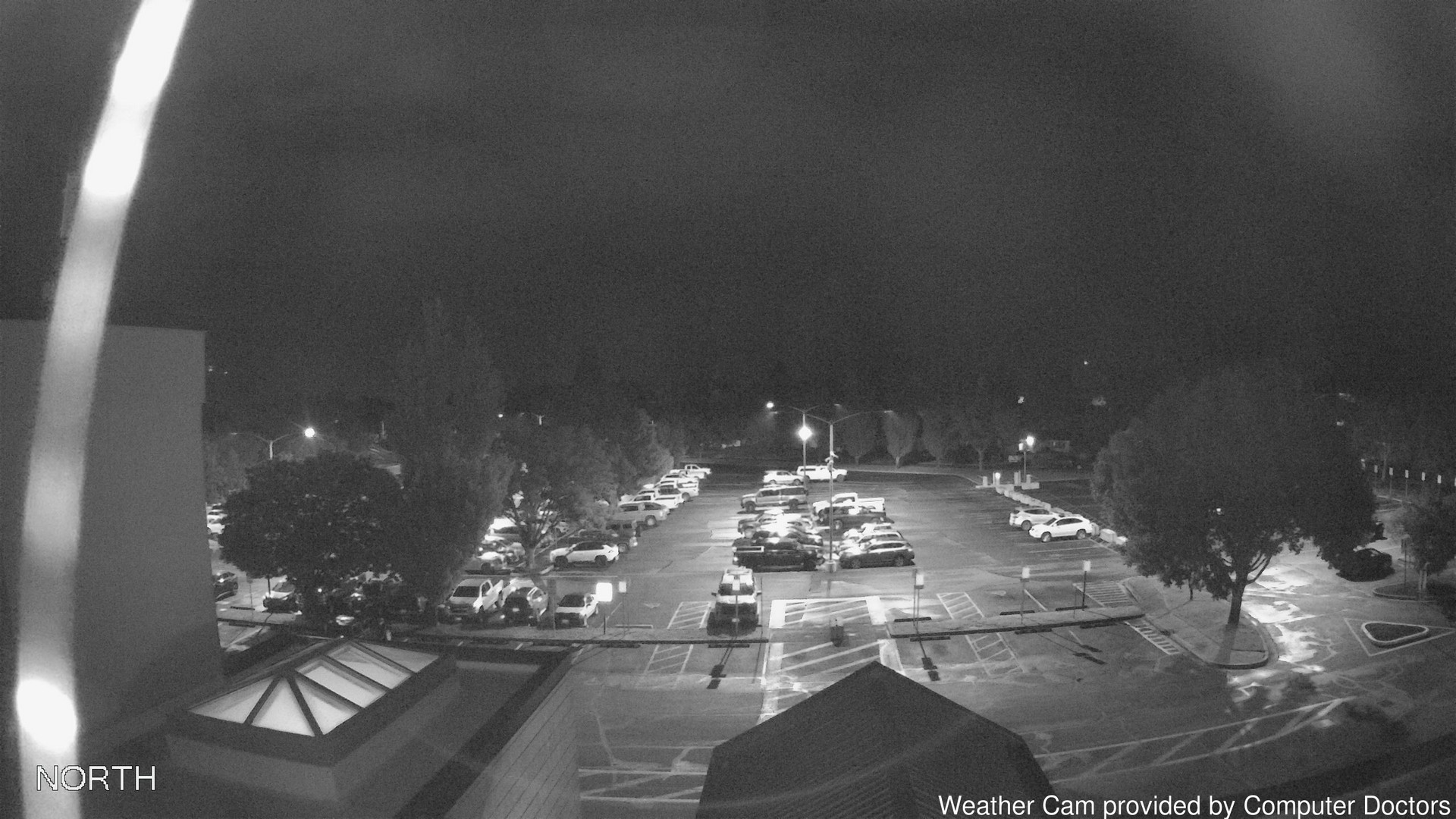 time-lapse frame, North webcam