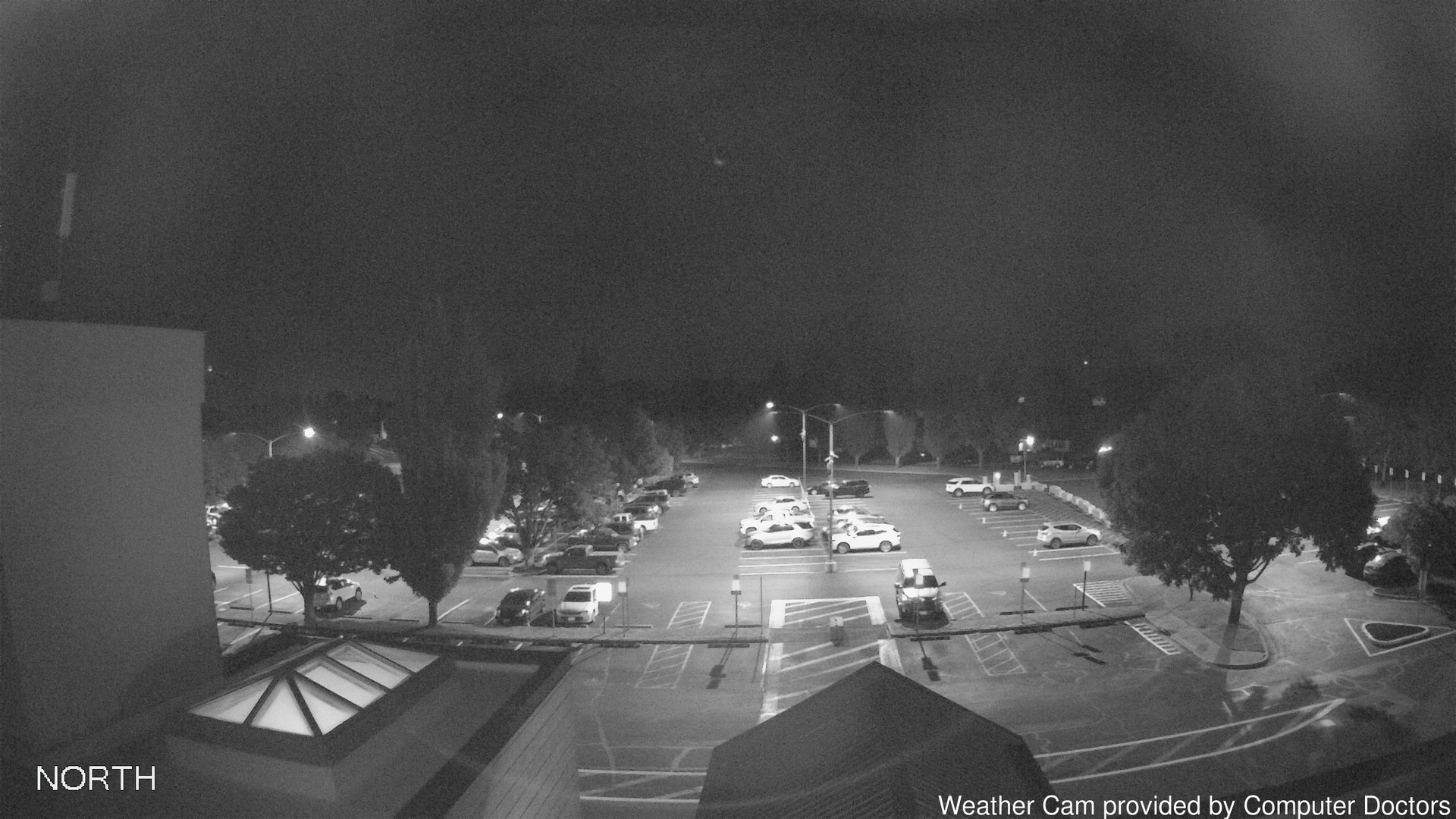 time-lapse frame, North webcam