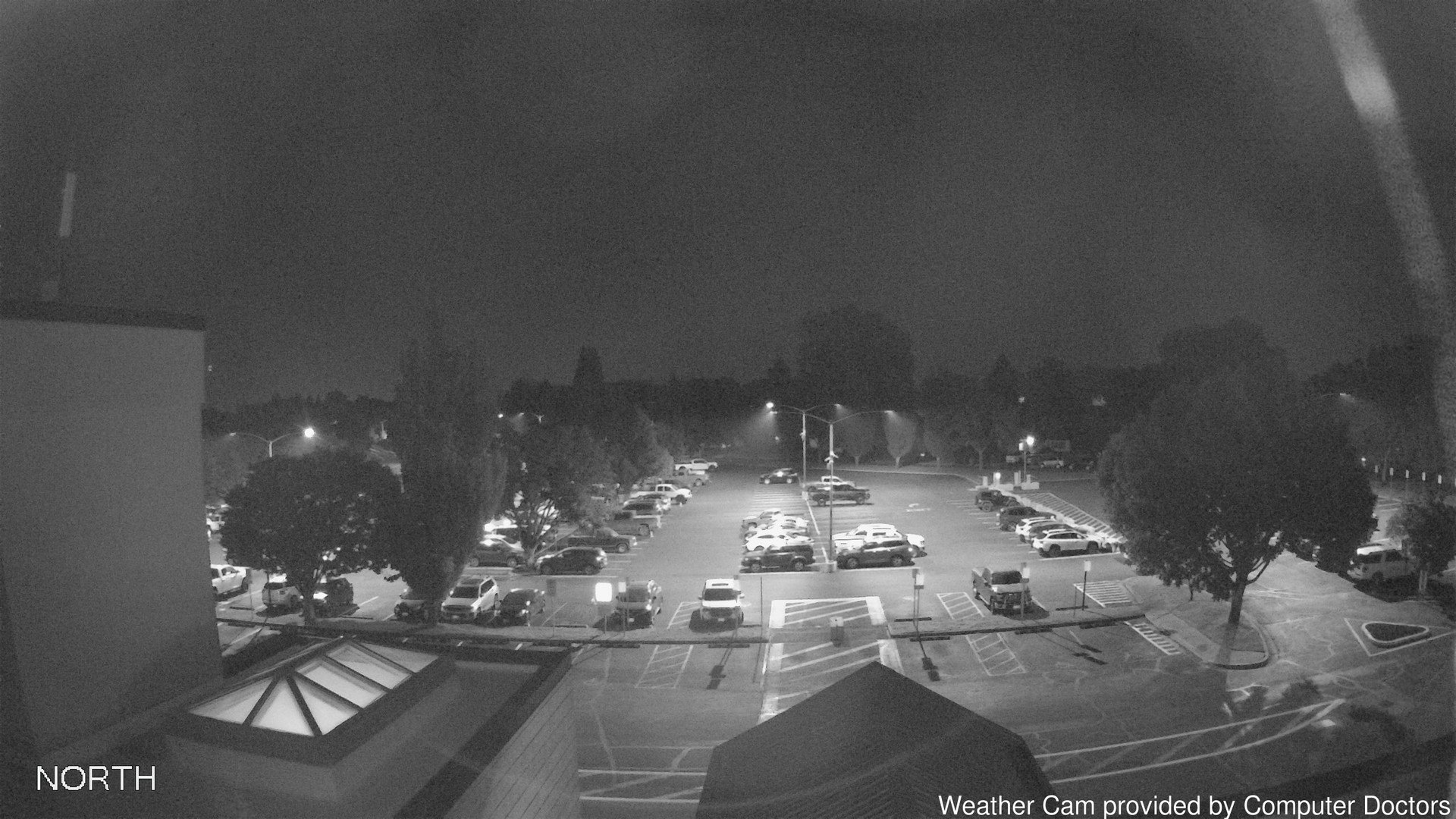 time-lapse frame, North webcam