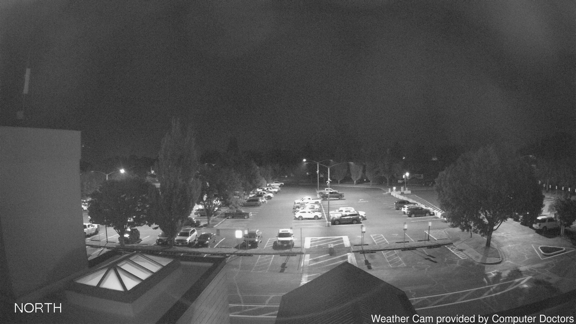 time-lapse frame, North webcam