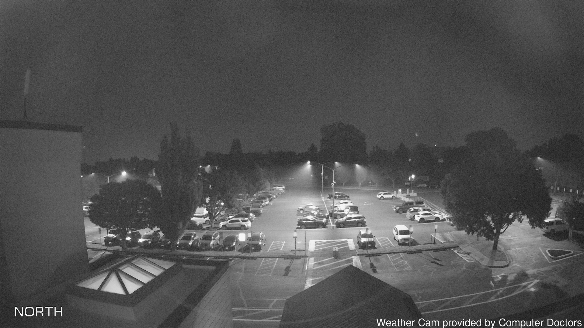 time-lapse frame, North webcam