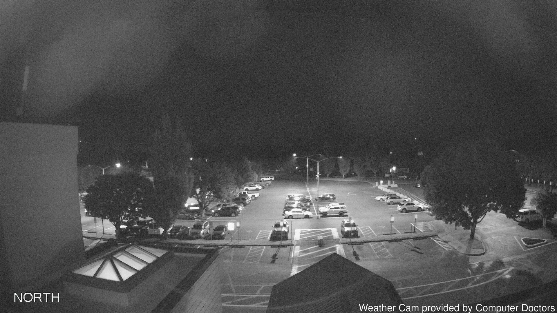time-lapse frame, North webcam