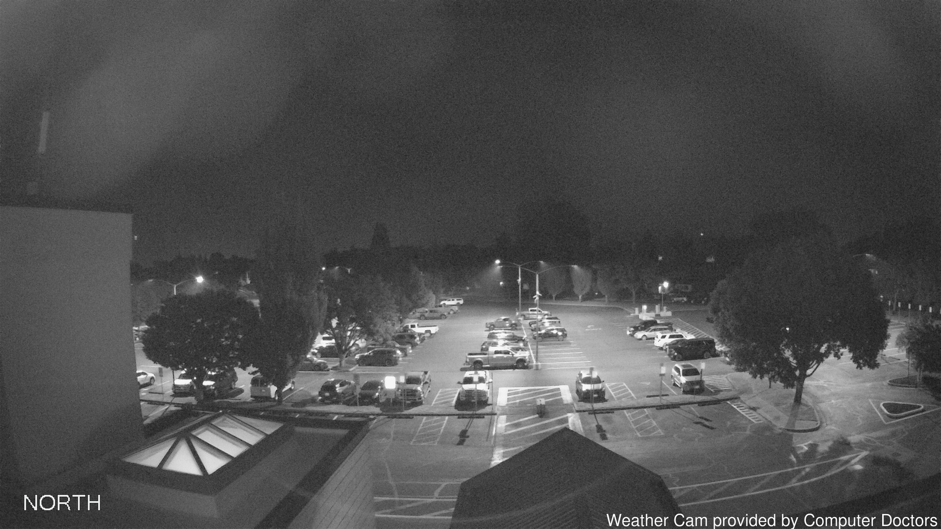 time-lapse frame, North webcam