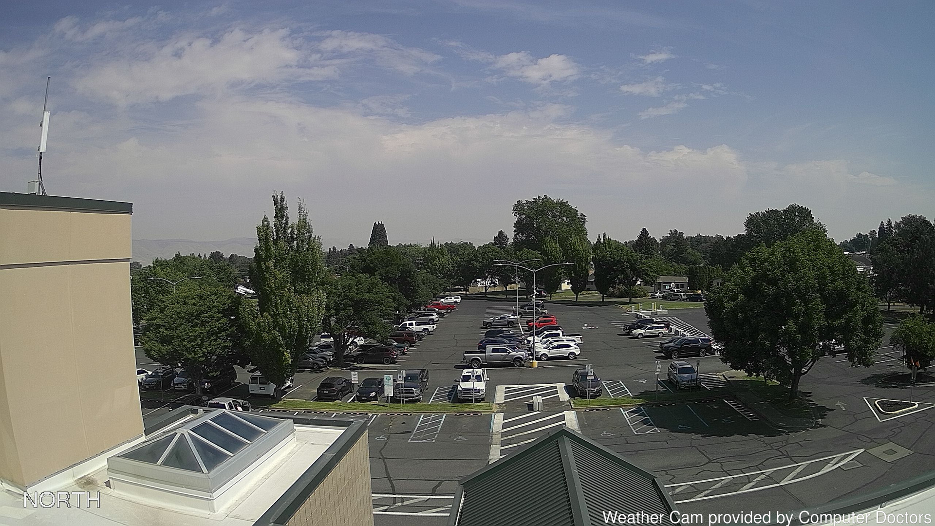 view from North on 2026-08-21