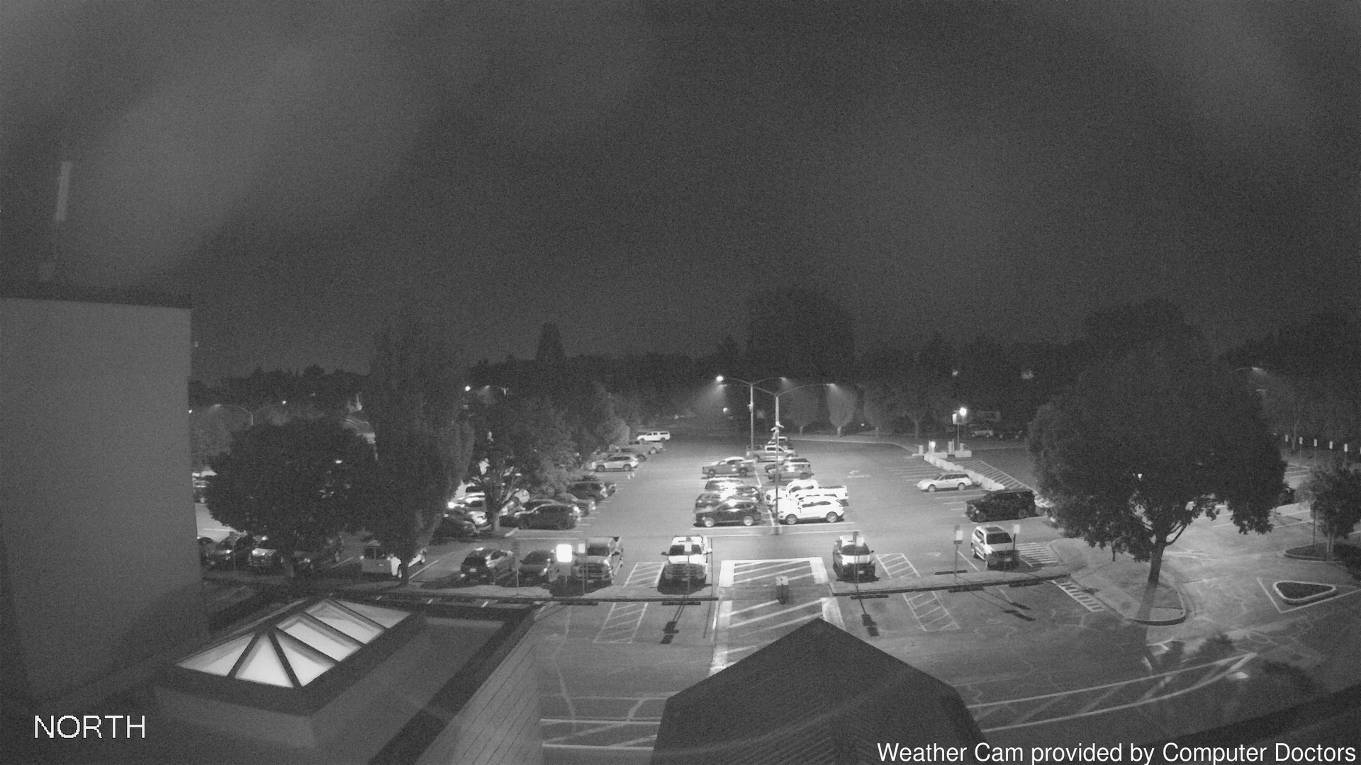 time-lapse frame, North webcam