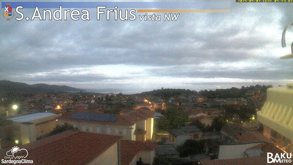 time-lapse frame, Sant'Andrea Frius webcam