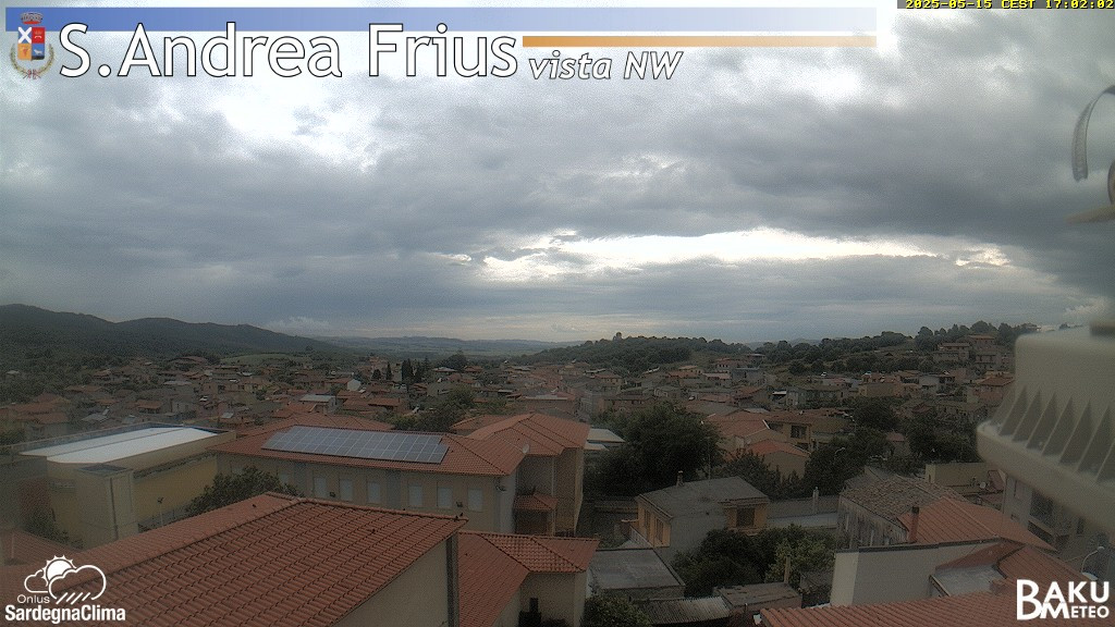 time-lapse frame, Sant'Andrea Frius webcam