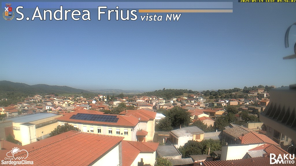 time-lapse frame, Sant'Andrea Frius webcam