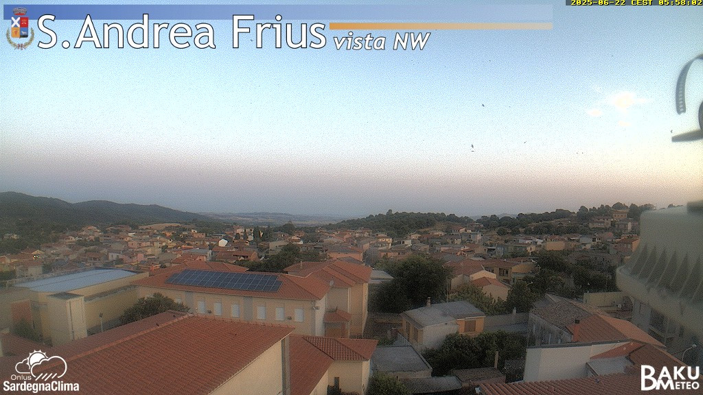 time-lapse frame, Sant'Andrea Frius webcam