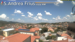 view from Sant'Andrea Frius on 2025-07-04