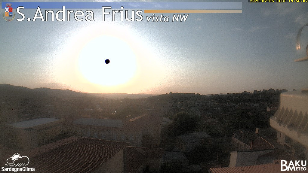 time-lapse frame, Sant'Andrea Frius webcam